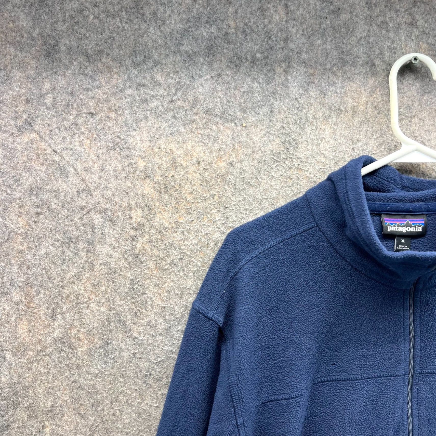 Patagonia Patagonia Pullover Sweater XL Blue Fleece Mock Neck Size US XL / EU 56 / 4 - 6 Thumbnail