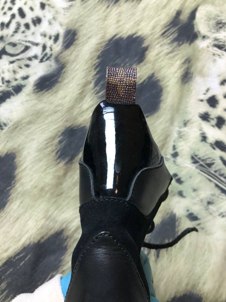 Louis Vuitton Luxury Louis Vuitton Black Platform Boots Size US 8 / IT 38 - 16 Thumbnail