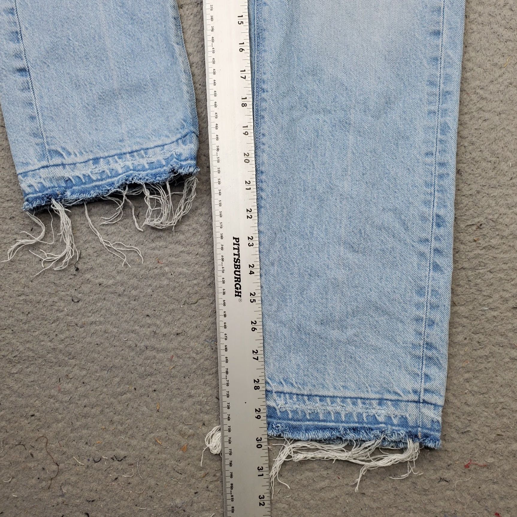American Eagle Outfitters American Eagle Outfitters Jeans Womens 2 Blue Denim Straight 5-Pocket High Rise Inseam 29.75" XS? Size 26" / US 2 / IT 38 - 4 Thumbnail