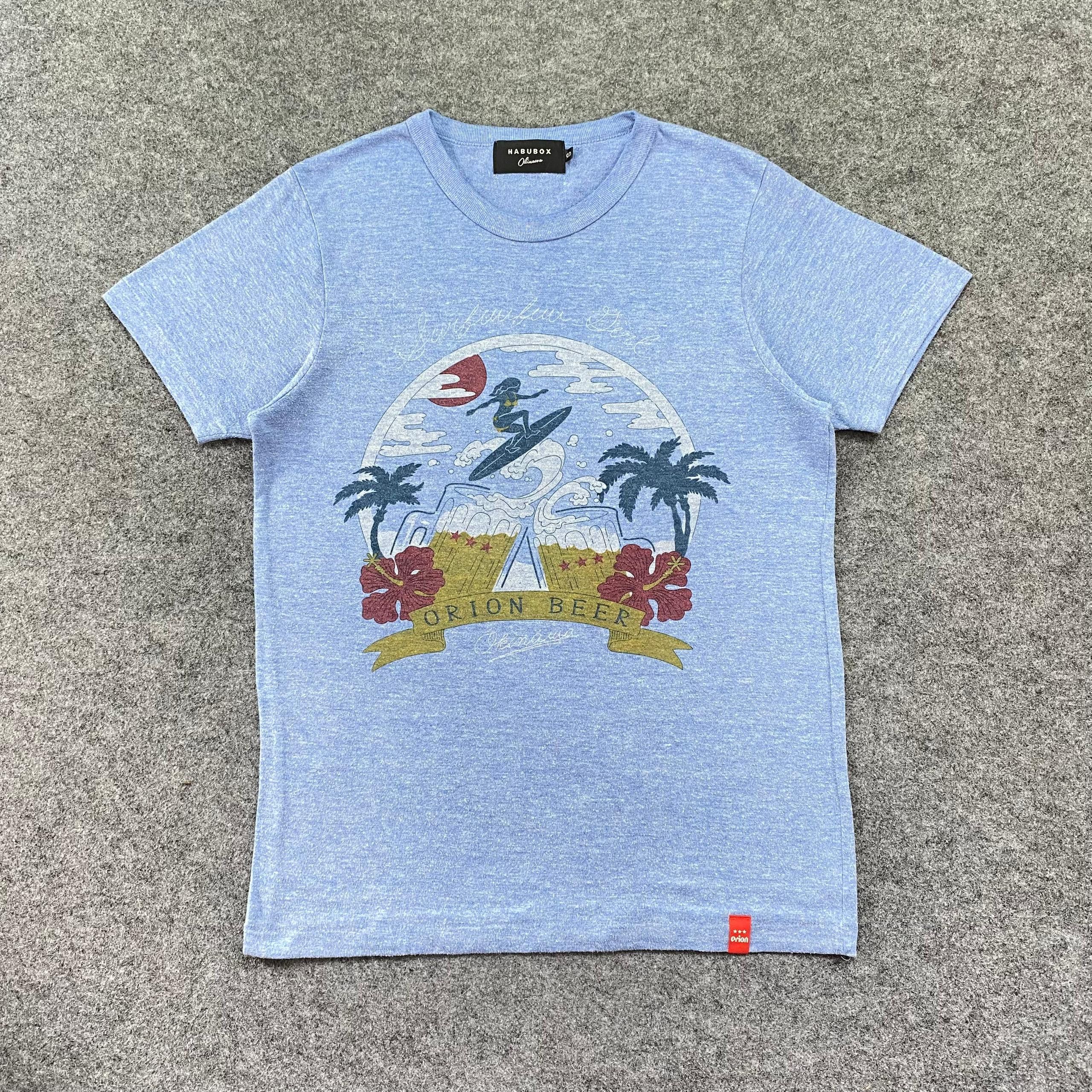 Japanese Brand Vintage Hobubox Orien Beer Tshirt Size US M / EU 48-50 / 2 - 1 Thumbnail