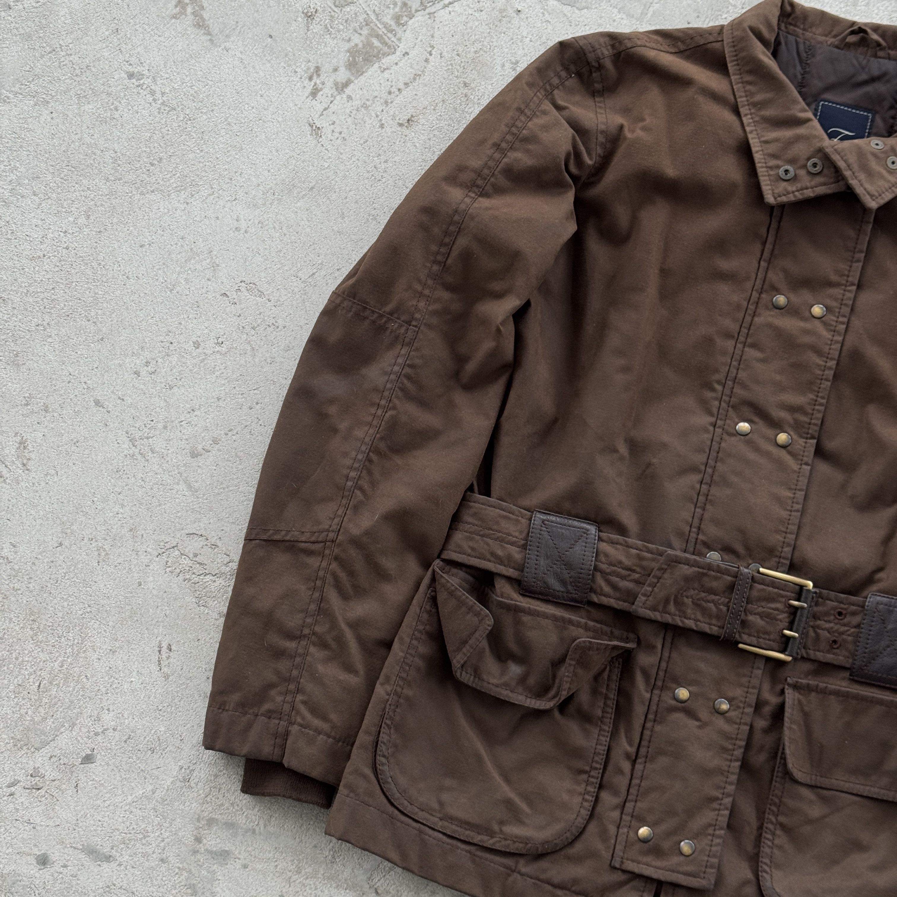 Fay Vintage Fay Waxed Safari Jacket Size US S / EU 44-46 / 1 - 4 Thumbnail