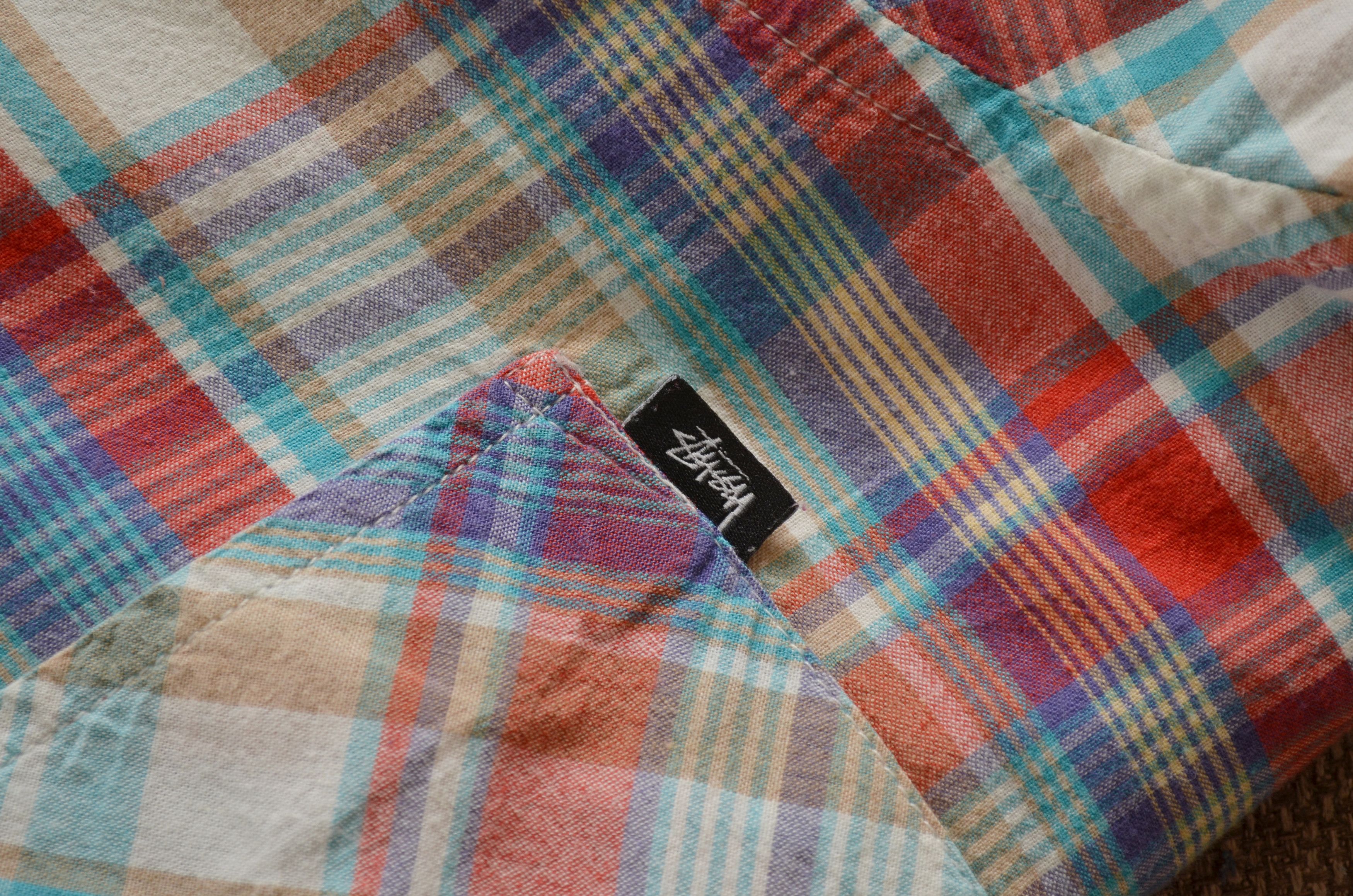 Designer × Stussy Stussy Check Shirt Size S Streetwear RARE Size US S / EU 44-46 / 1 - 5 Thumbnail