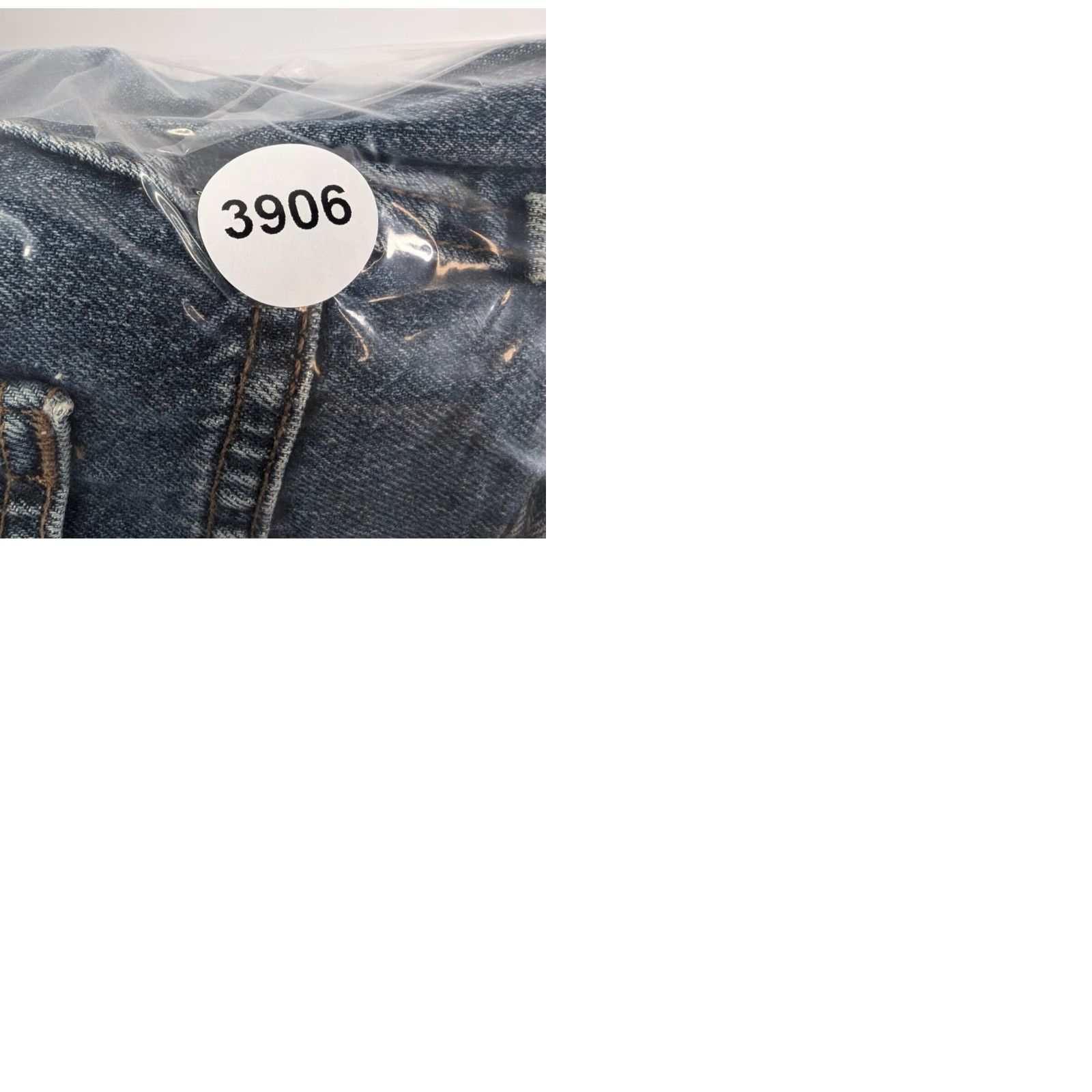 Lee VINTAGE Lee Riveted Jeans Womens Size 16 Petite High Rise Straight Denim 5-Pocket Blue 90s Grunge Y2K Mens Womens Girls? Size 38" / US 16 / IT 52 - 9 Thumbnail