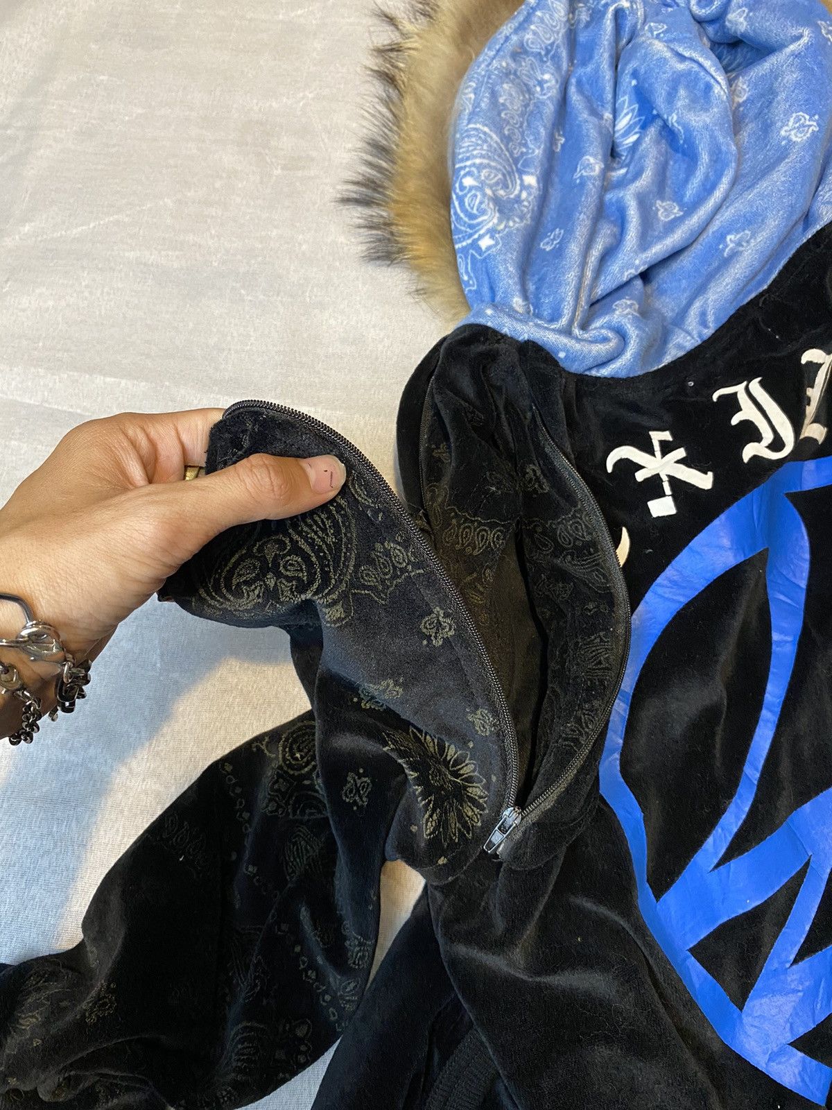 If Six Was Nine × Japanese Brand × Le Grande Bleu (L.G.B.) velvet fur hoodie 24karats japan Size US S / EU 44-46 / 1 - 8 Thumbnail