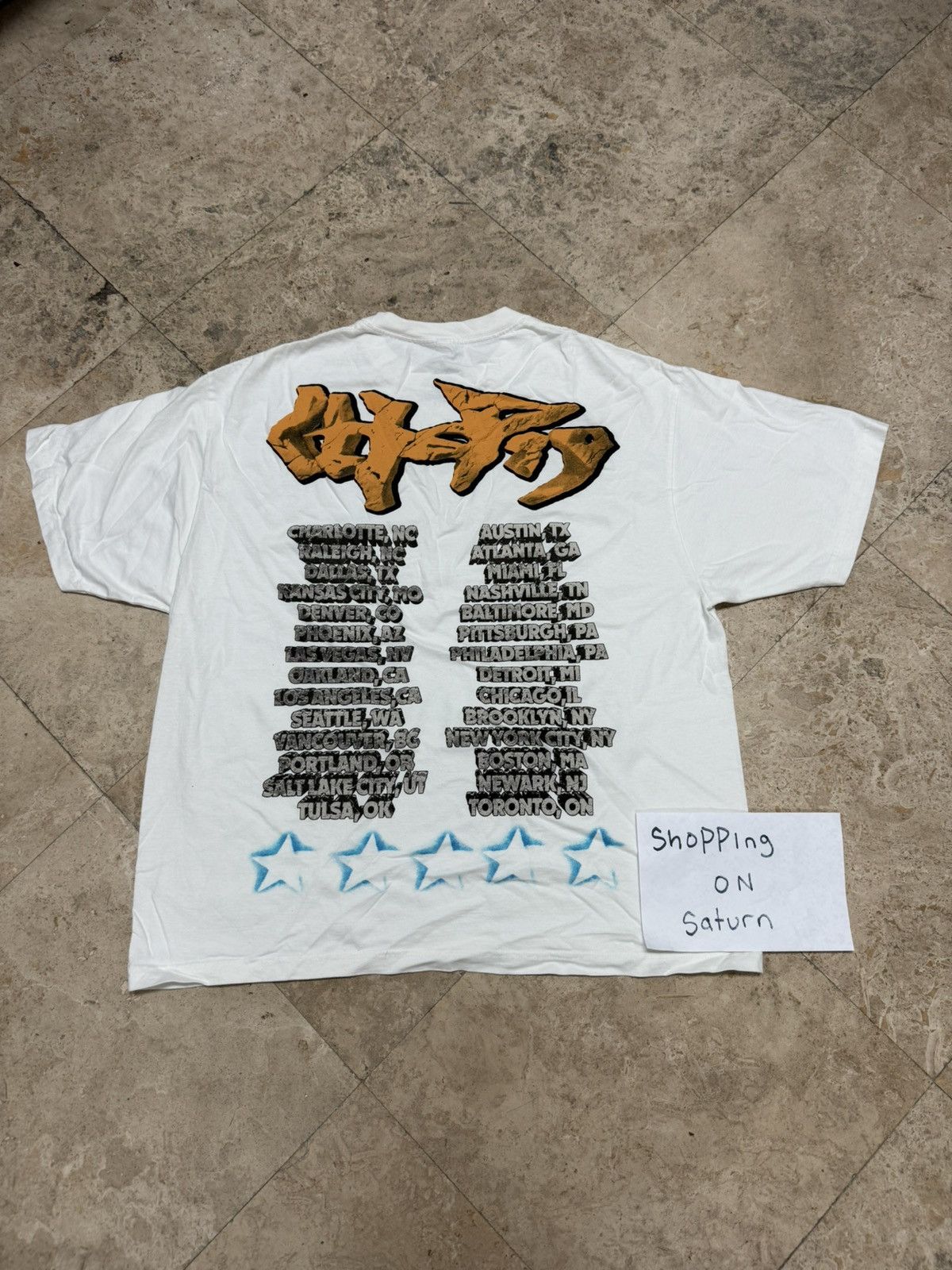 Travis Scott Travis Scott Utopia Tour Skitzo Circus Maximus Tee Size US M / EU 48-50 / 2 - 2 Thumbnail