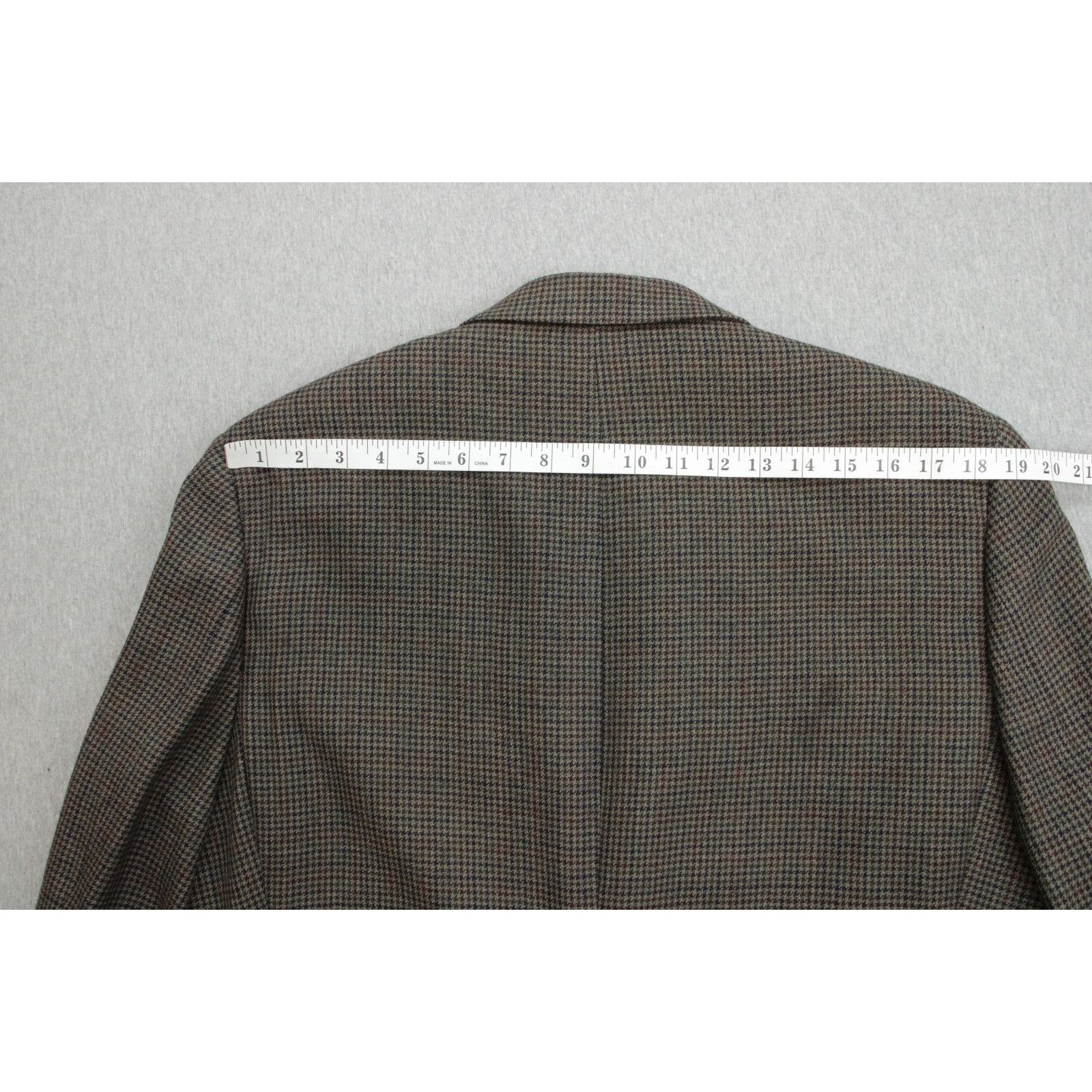 Lauren Ralph Lauren Lauren Ralph Lauren Blazer Mens 42L Houndstooth 100% Wool Size 42L - 10 Thumbnail