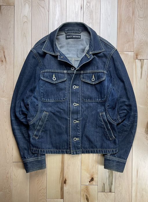 Blue saint overdyed denim on sale jacket