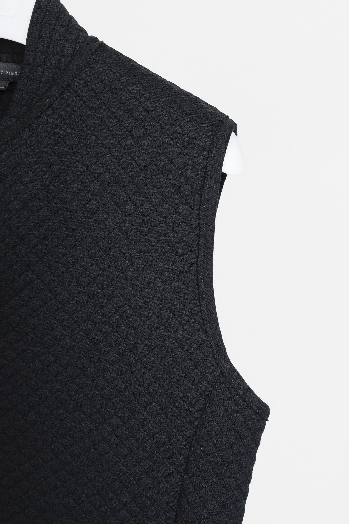Marie Saint Pierre Marie Saint Pierre Black Quilted Maxi Vest Size L / US 10 / IT 46 - 5 Thumbnail
