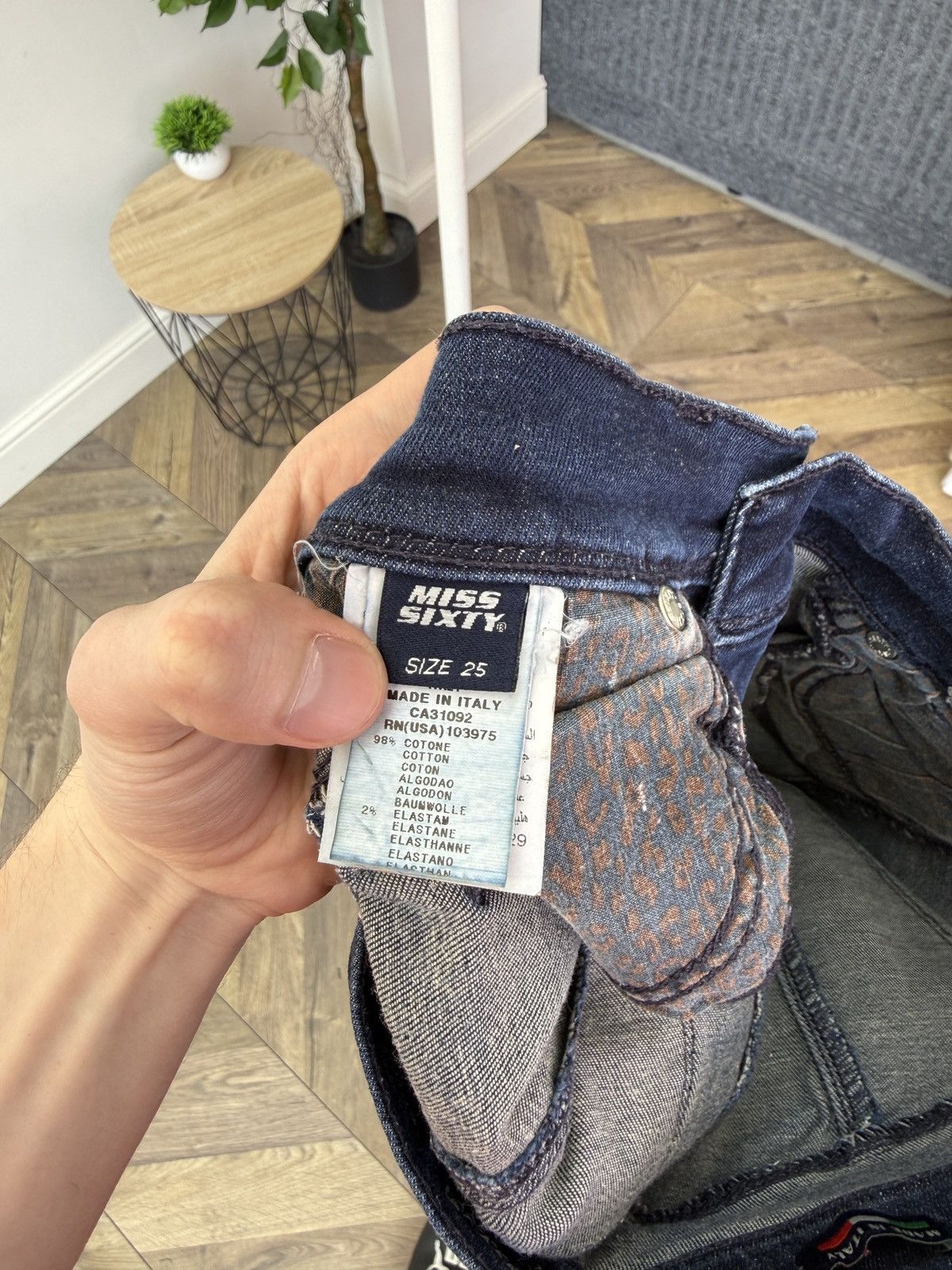 Miss Sixty Vintage Miss Sixty Judy M Skinny women’s Jeans Size 25" / US 0 / IT 36 - 11 Thumbnail