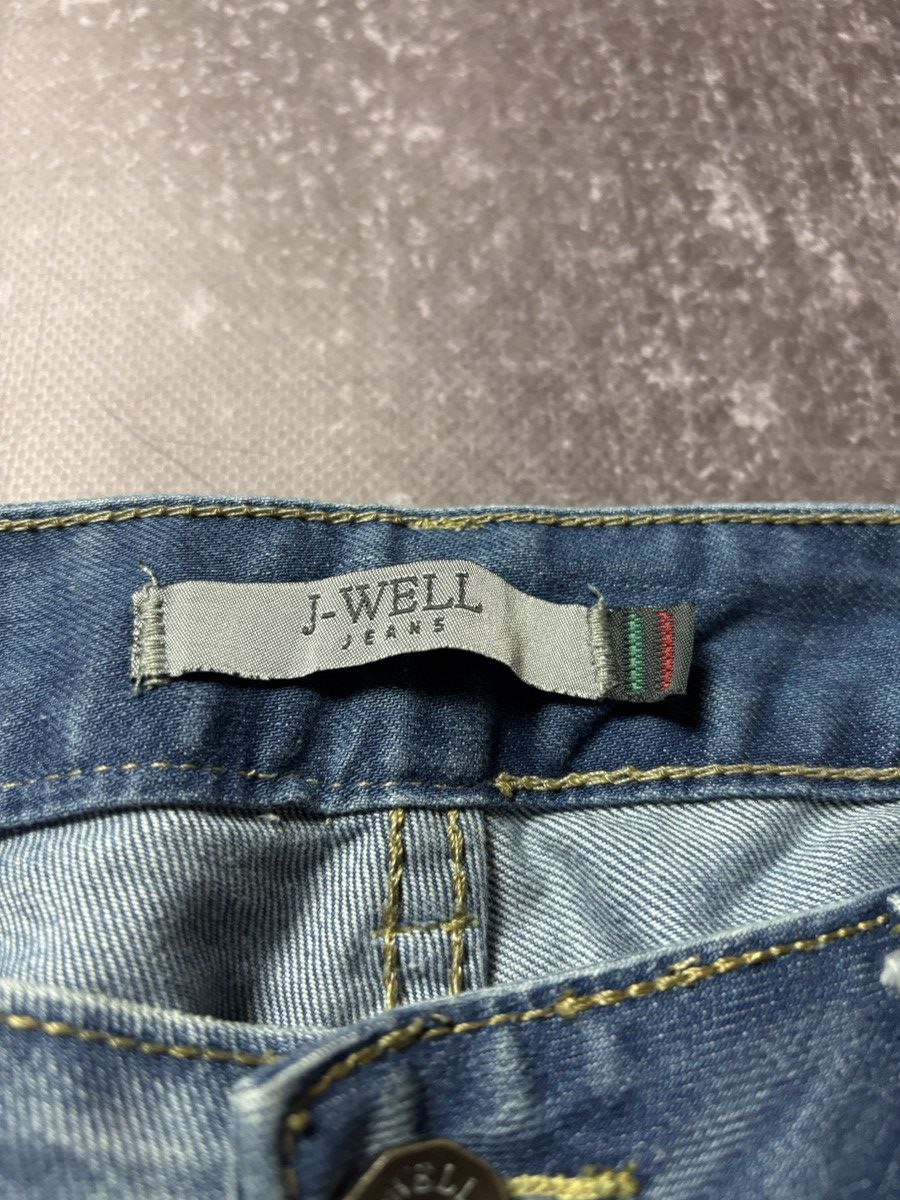 If Six Was Nine CRAZY FLARED VINTAGE FADE JEANS y2k if six was nine style Size US 32 / EU 48 - 6 Thumbnail