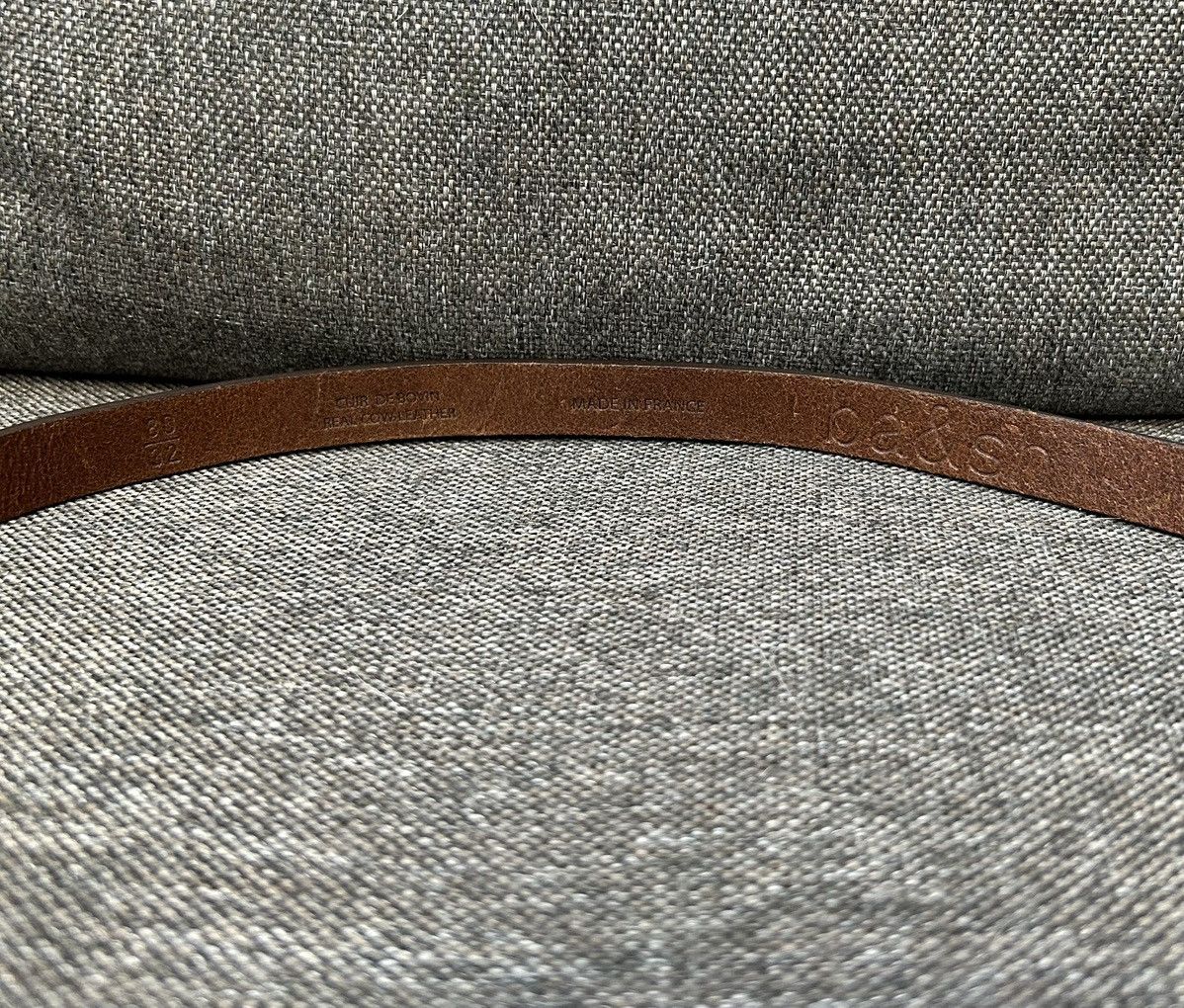 ba&sh ba&sh Thin Leather Brown Belt 80(32) Size ONE SIZE - 4 Thumbnail