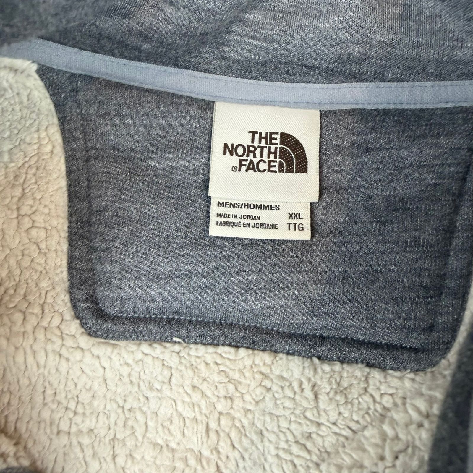 The North Face The North Face Mens XXL Gray Snap Pullover Fleece Jacket Size US XXL / EU 58 / 5 - 3 Thumbnail