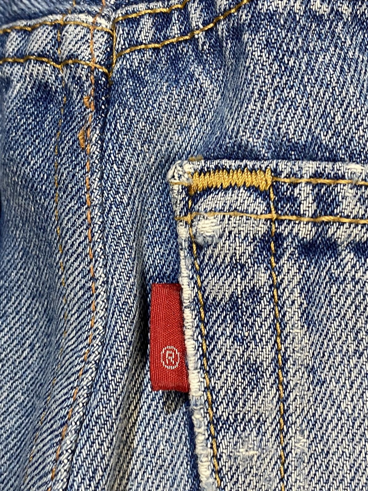 Levi's × RE/DONE LEVIS RE/DONE USA RED TAB DESTROYED JEANS W29 Size US 29 - 15 Thumbnail