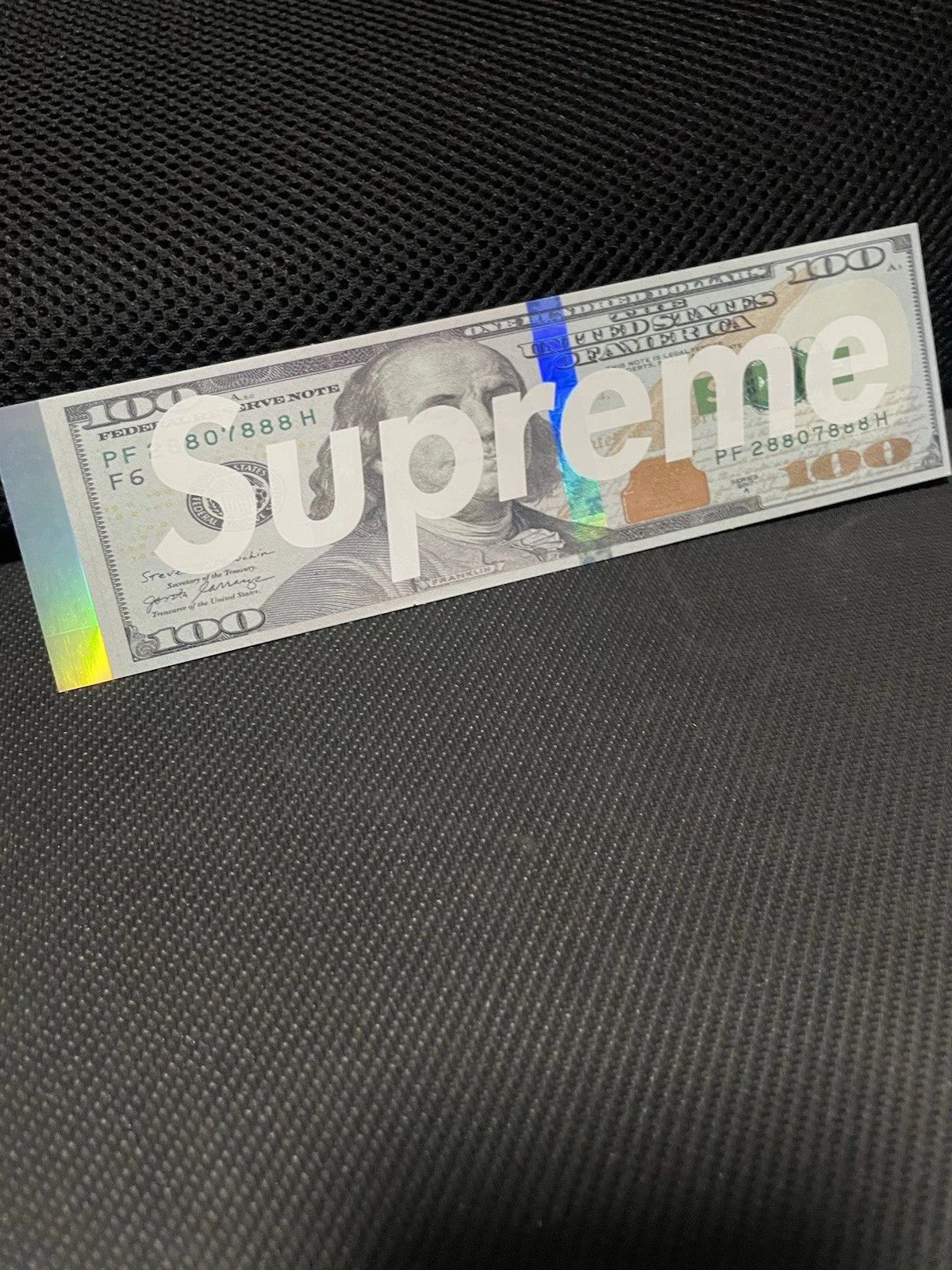 Supreme Supreme “100 Dollar Bill” sticker Size ONE SIZE - 4 Thumbnail