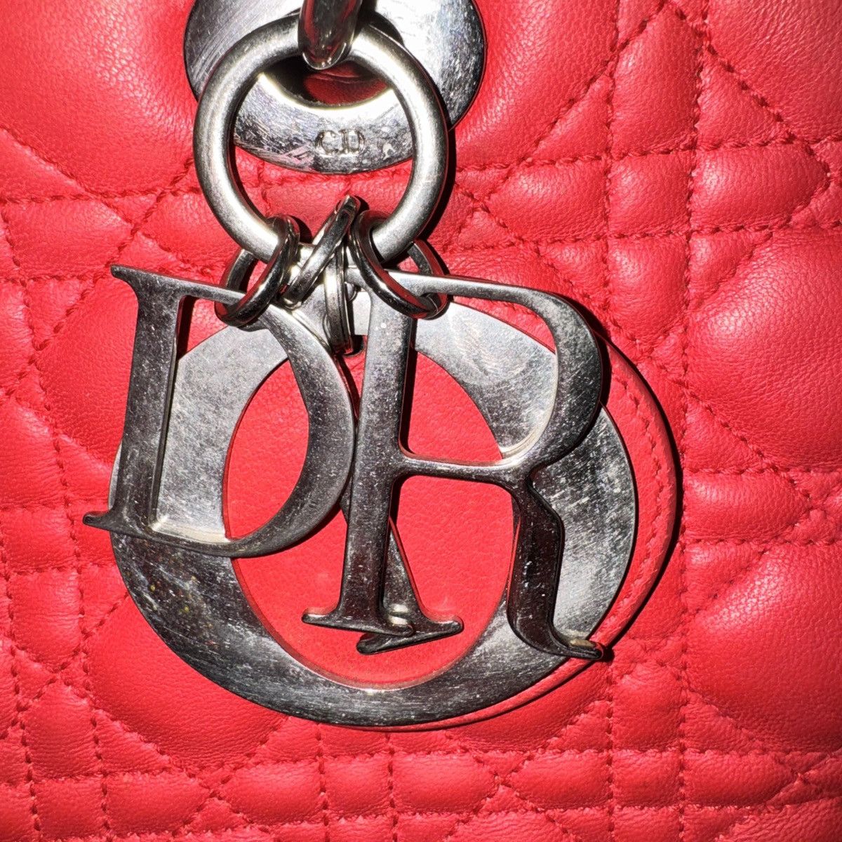 Dior Dior “Lady Dior” Large Handbag Size ONE SIZE - 10 Thumbnail