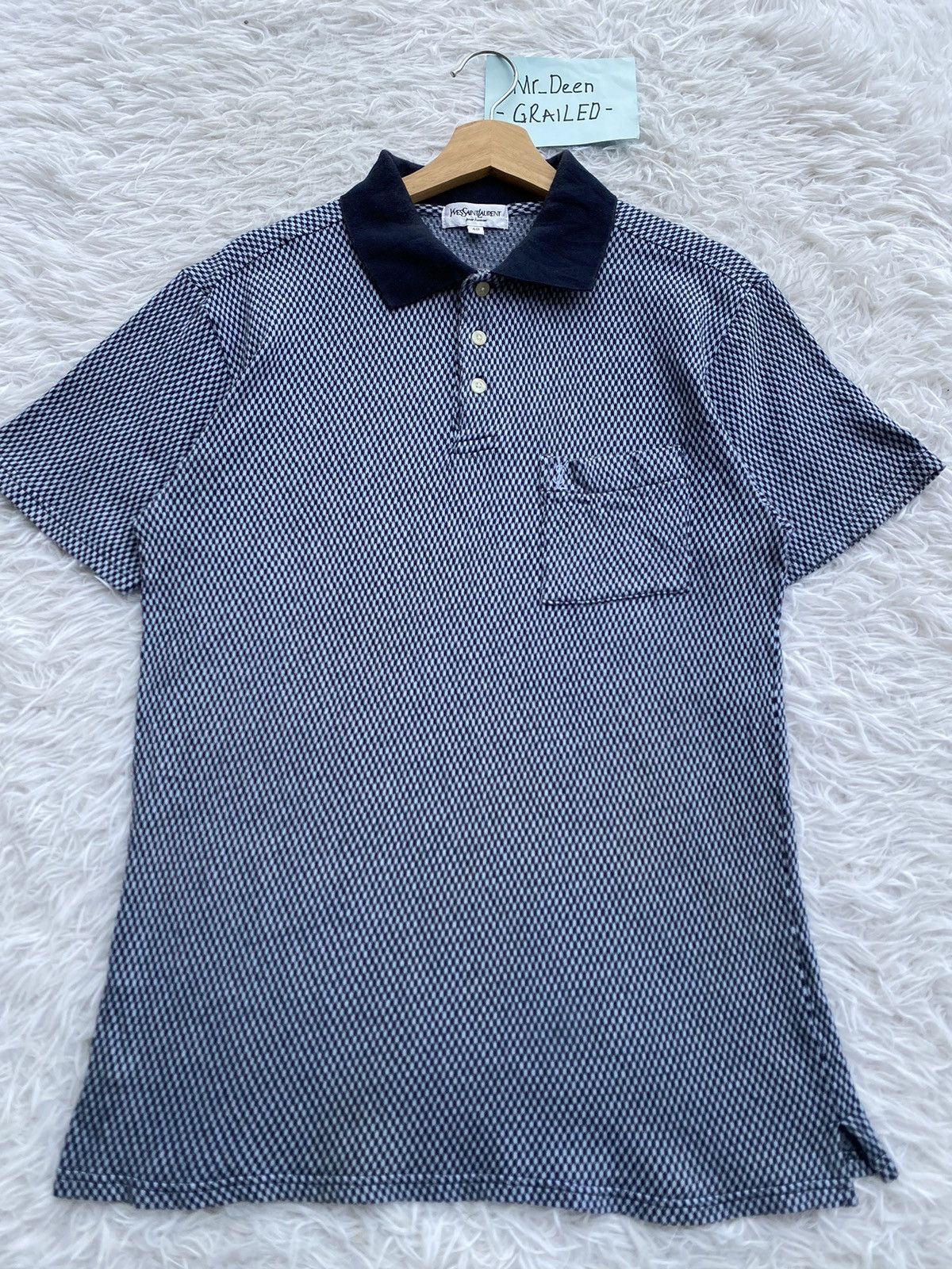 Yves Saint Laurent Rare Vintage Yves Saint Laurent YSL Pour Homme Shirt Size US M / EU 48-50 / 2 - 4 Thumbnail