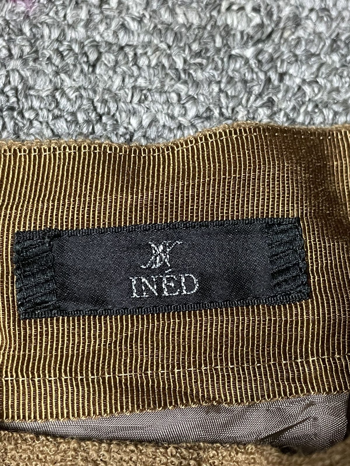 Japanese Brand × Vintage INED Japanese Brand Wool MIDI Skirt (93) Size 24" / US 00 / IT 34 - 8 Thumbnail