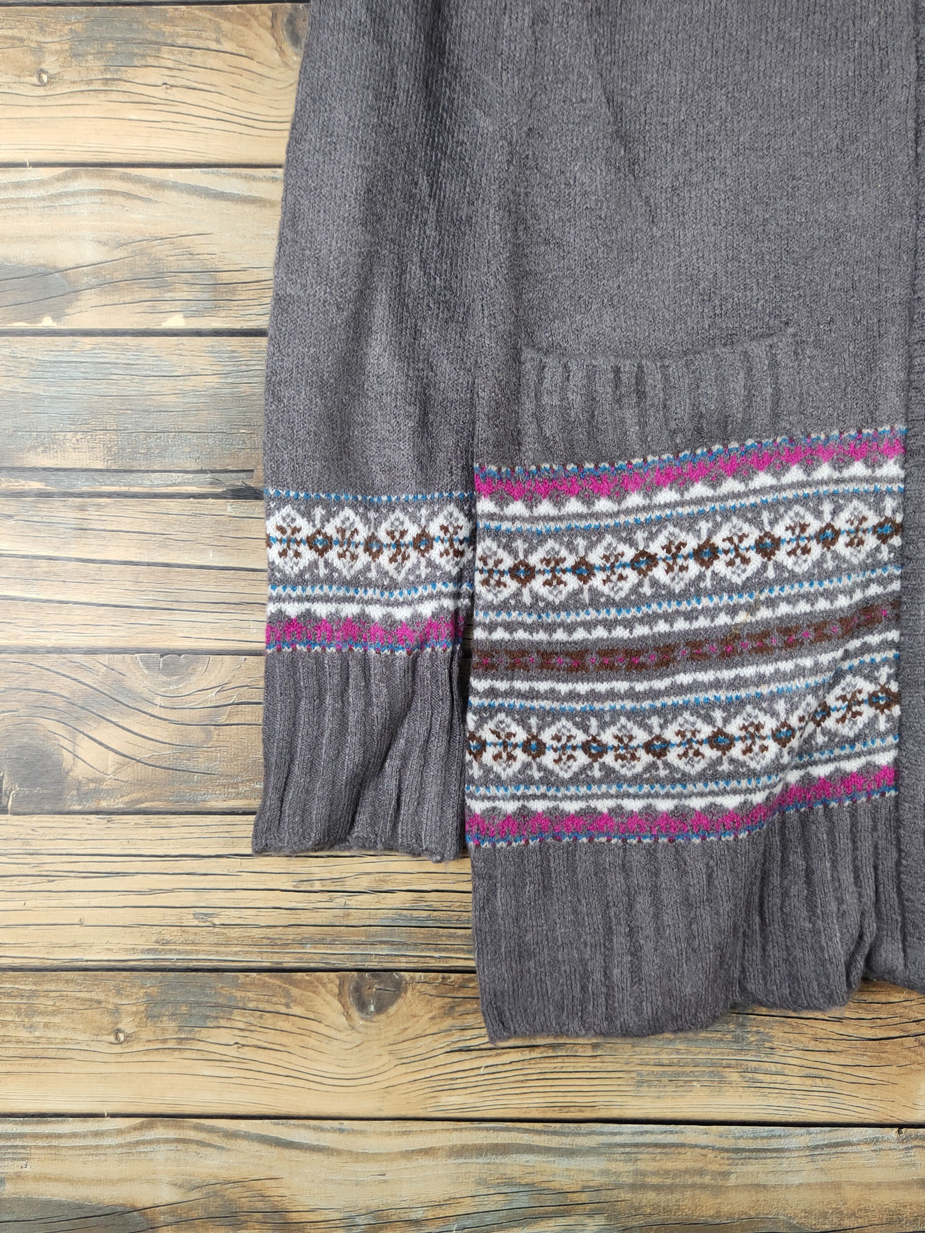 Japanese Brand Image Dark Gray Hoodie Knitwear Sweaters #W1194 Size M / US 6-8 / IT 42-44 - 4 Thumbnail