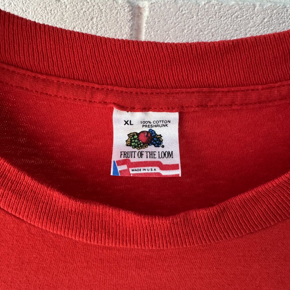 Vintage Vintage Real Men Wear Red Tee Size US XL / EU 56 / 4 - 7 Thumbnail