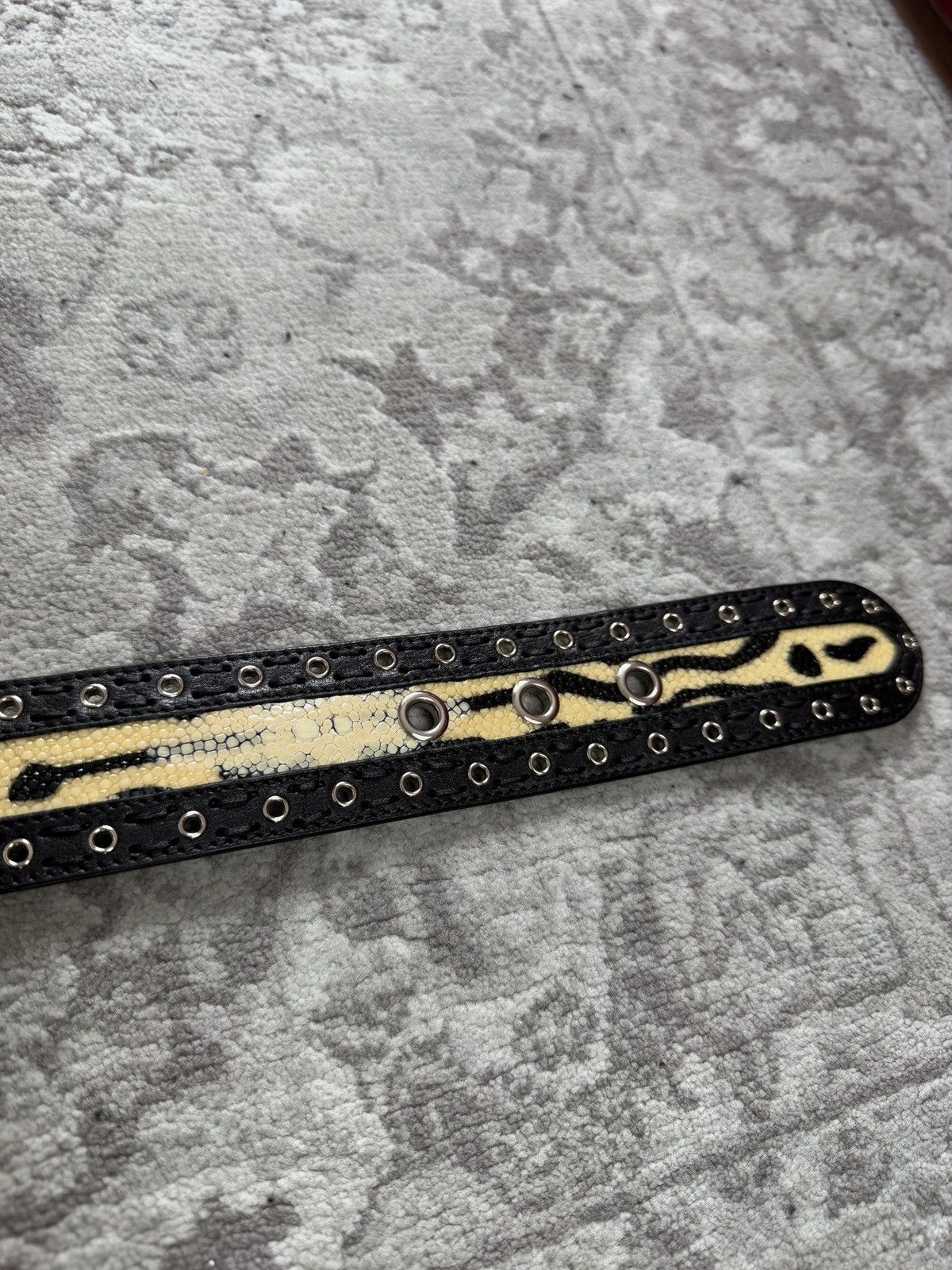 Dior × John Galliano Vintage S/S 2007 Christian dior by John Galliano leather belt Size ONE SIZE - 10 Thumbnail