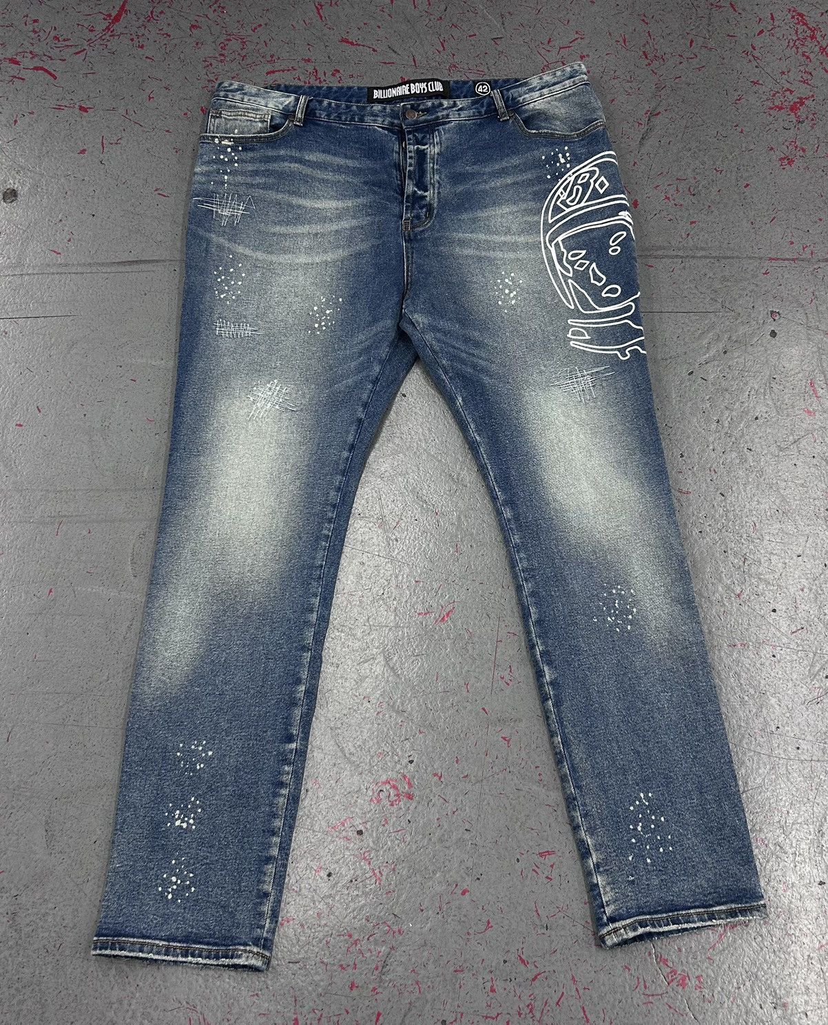 Icecream Billionaire Boys Club BB Skinny Large Helmet Jeans Size 42 Size US 42 / EU 58 - 2 Thumbnail
