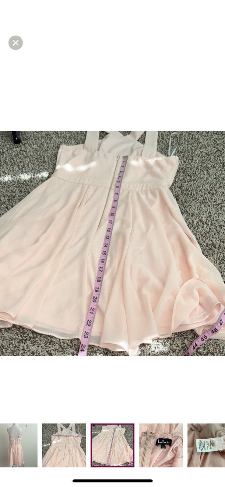 Lulus Lulus medium forevermore skater dress Size M / US 6-8 / IT 42-44 - 7 Thumbnail