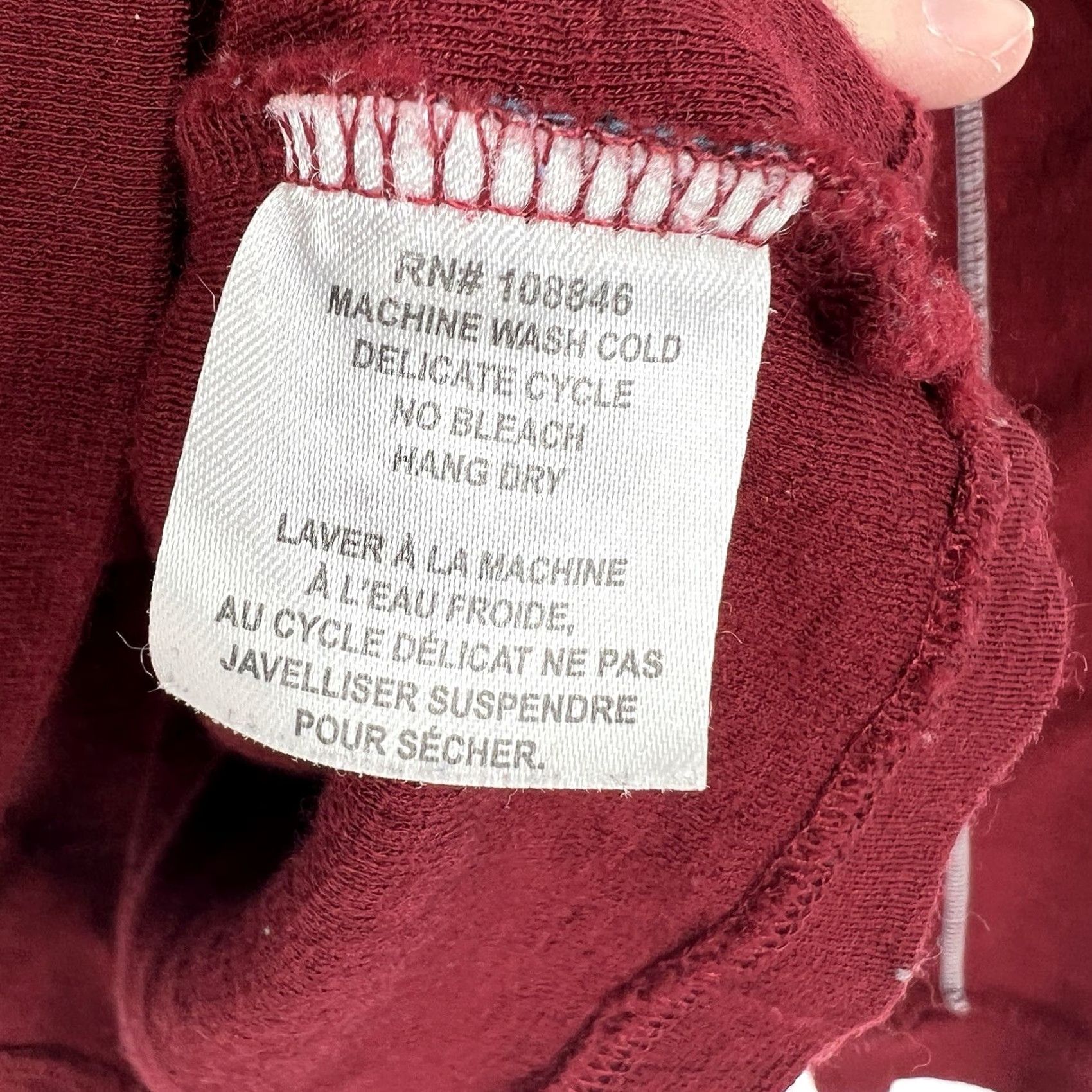 Vintage VINTAGE KÜHL Merino Wool 1/4 Zip Pullover Sweater Mens L Burgundy Outdoor - Flaw Size US L / EU 52-54 / 3 - 7 Thumbnail