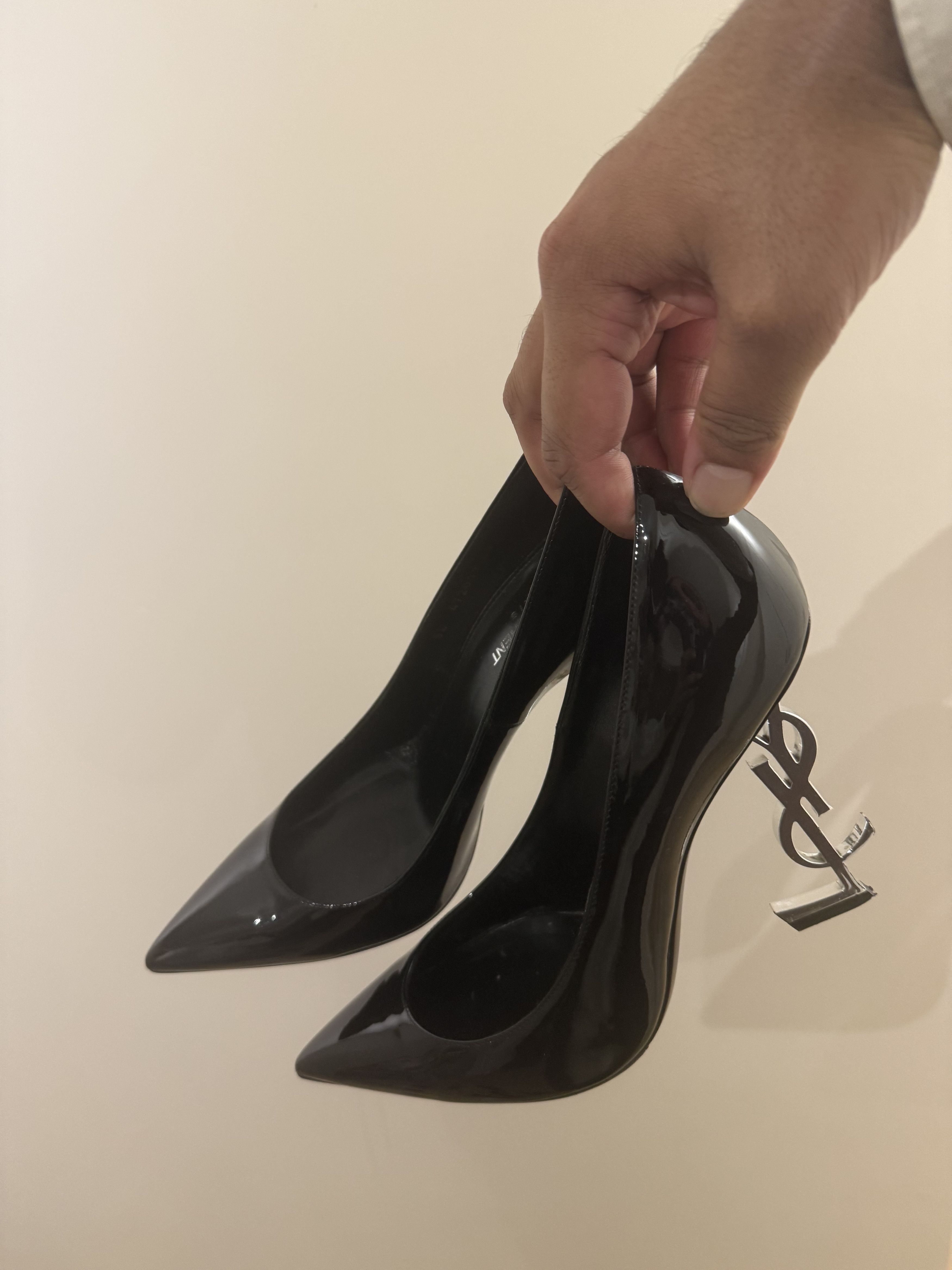 Saint Laurent Paris Opyum Heels Size US 10 / IT 40 - 3 Thumbnail