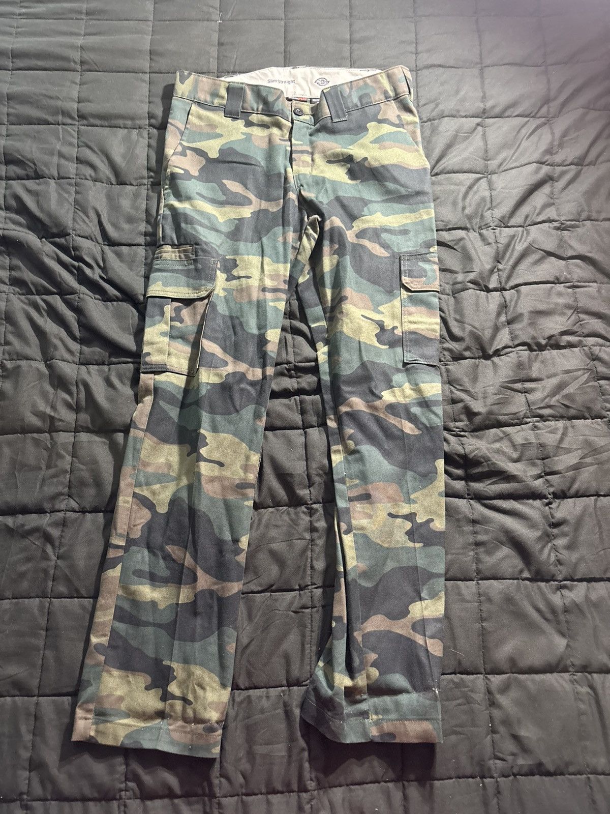 Dickies Dickies BLACK TAG Camo Cargo Pants Size US 32 / EU 48 - 1 Thumbnail