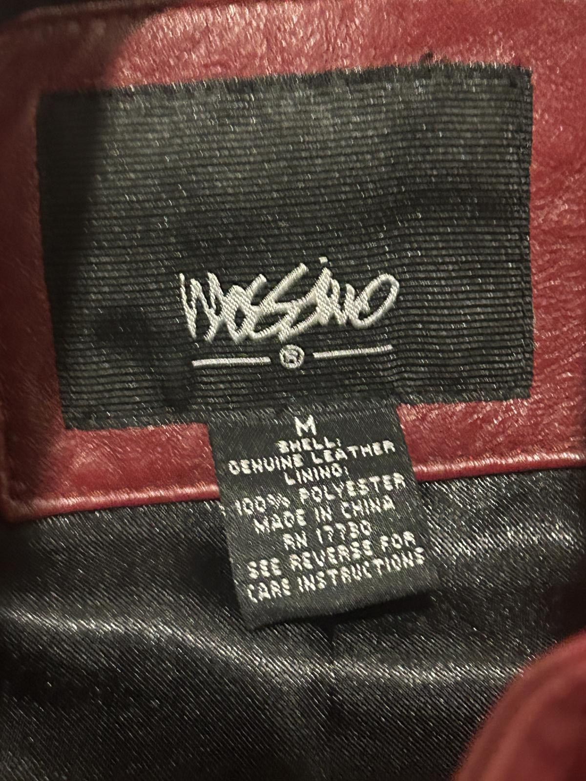 Mossimo Wine Red Mossimo Leather Jacket | Medium | Perfect Condition Size M / US 6-8 / IT 42-44 - 5 Thumbnail