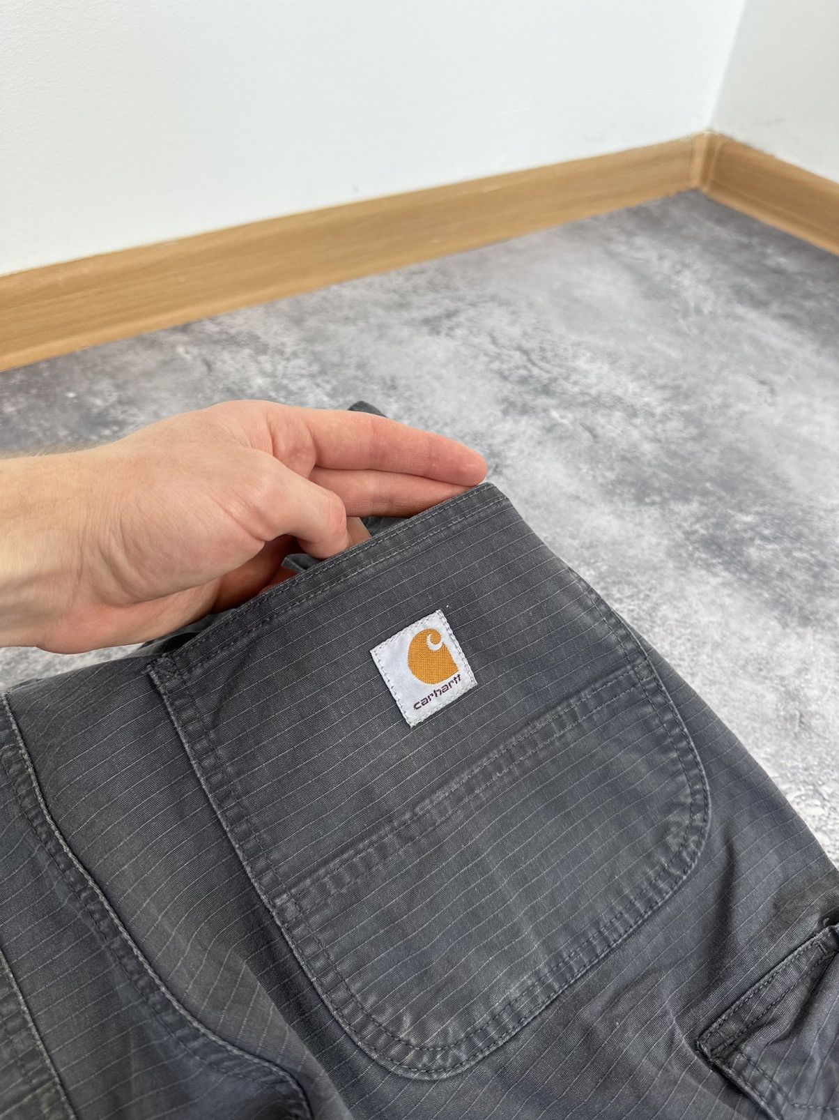 Carhartt Vintage Carhartt Carpenter Y2K Cargo Utility USA Work Pants Size US 34 / EU 50 - 8 Thumbnail