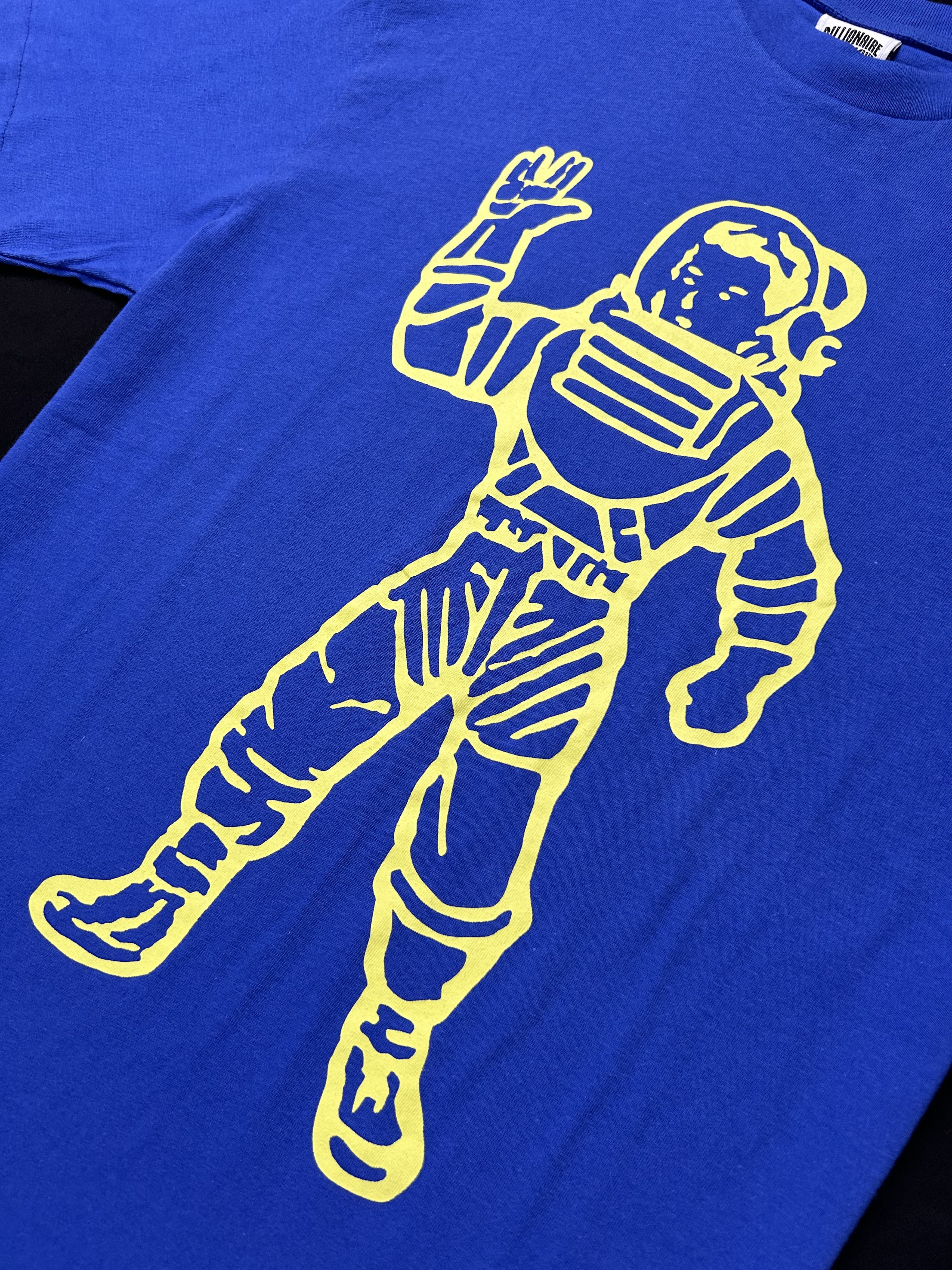 Billionaire Boys Club Rare Billionaire Boys Club BBC Full Astronaut Blue T-Shirt S Size US S / EU 44-46 / 1 - 2 Thumbnail