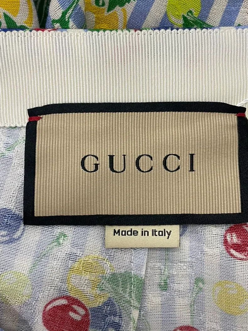 Gucci Gucci Cherry-printed high-waisted shorts Size 27" / US 4 / IT 40 - 4 Thumbnail