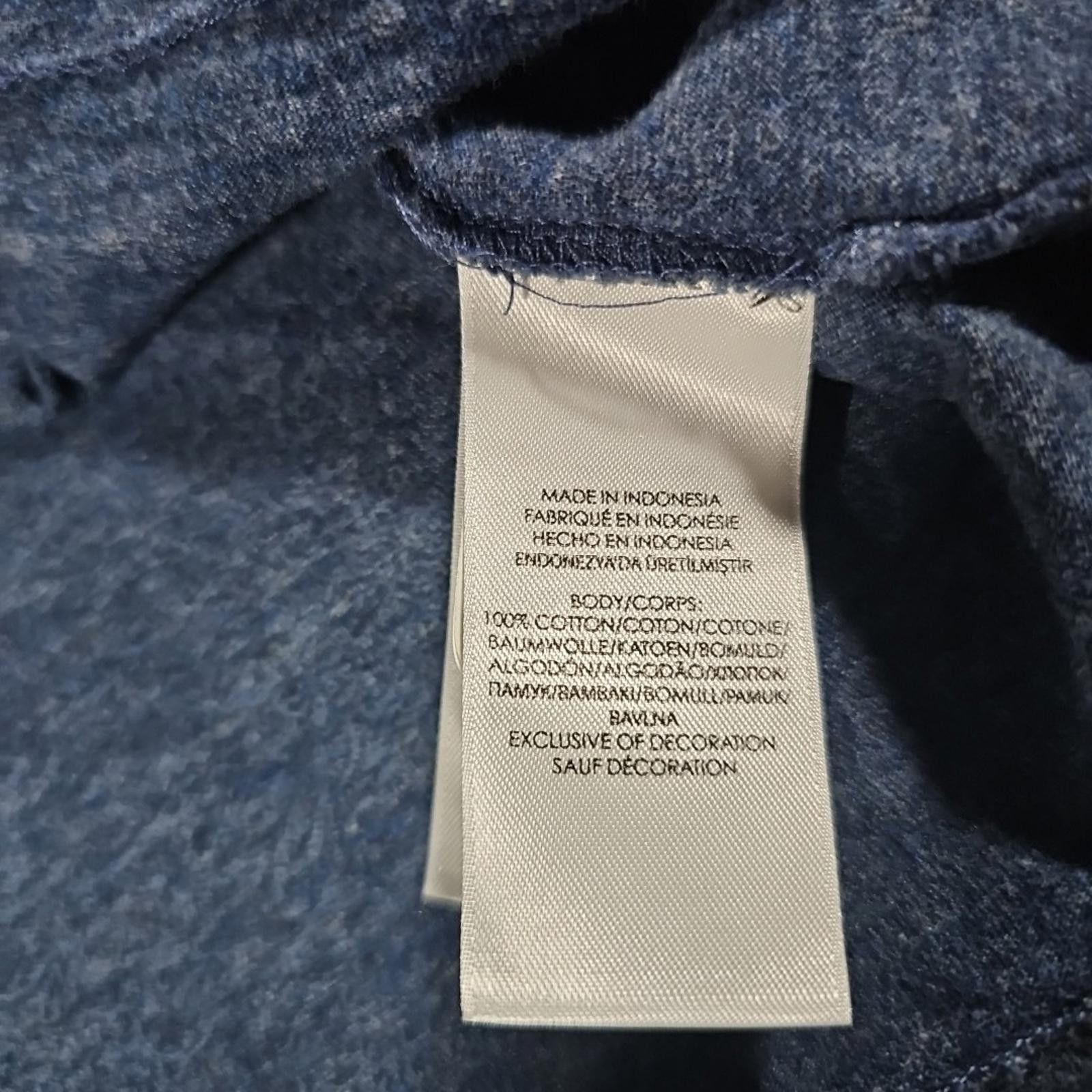 Polo Ralph Lauren Polo Ralph Lauren Large Blue Vneck Size US L / EU 52-54 / 3 - 5 Thumbnail