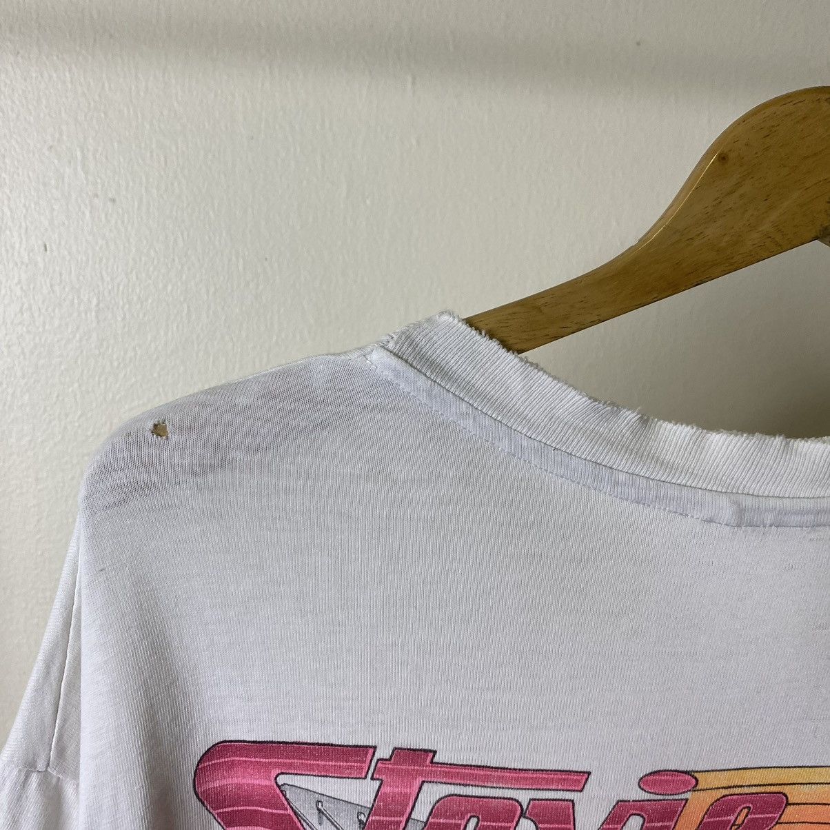 Vintage Vintage 1992 Stevie Smith Hamilton Motorsports Racing Tee Size US L / EU 52-54 / 3 - 3 Thumbnail