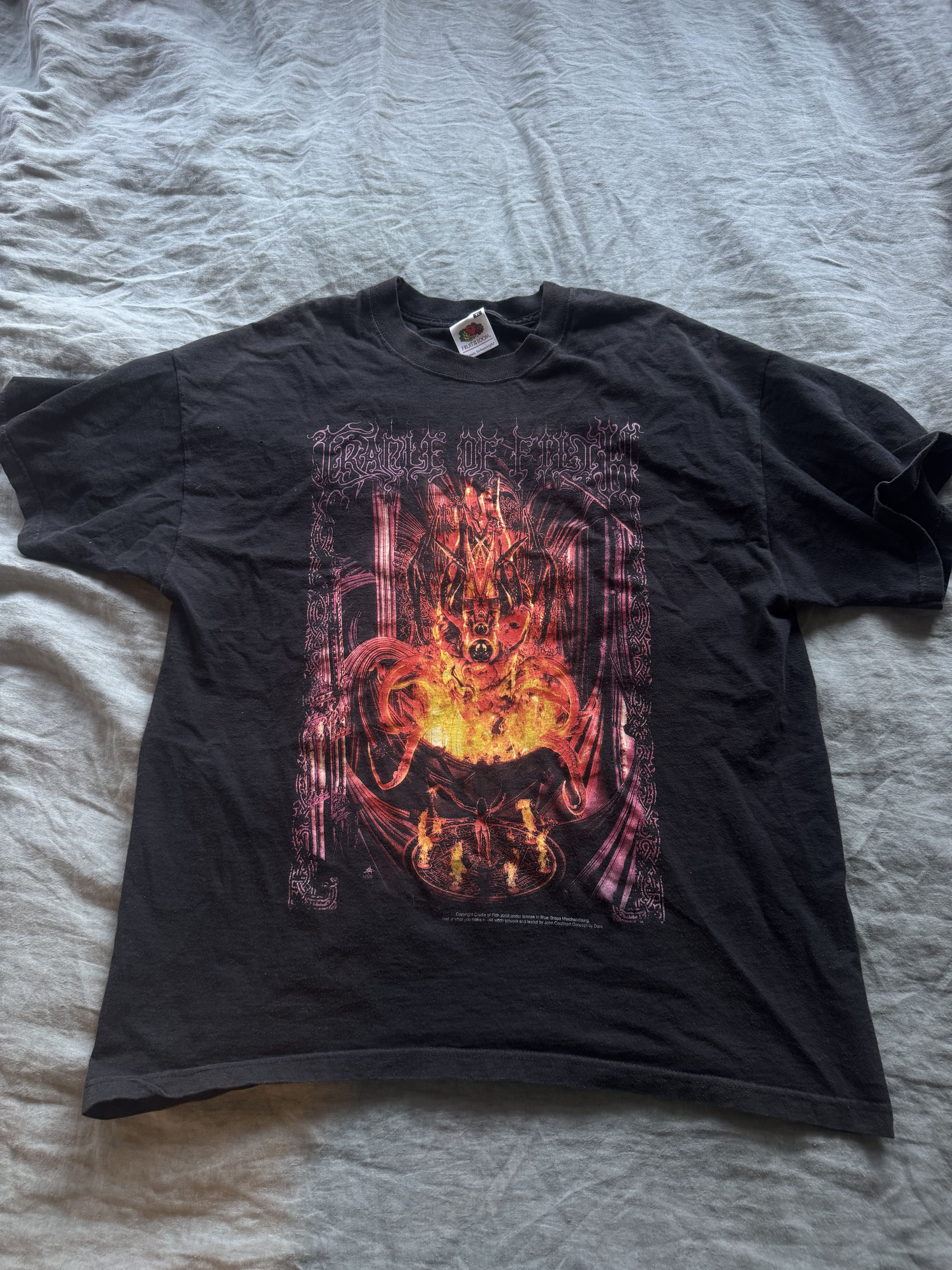 Vintage Vintage Cradle of Filth "Hell is what you make it" tee Size US XL / EU 56 / 4 - 1 Thumbnail