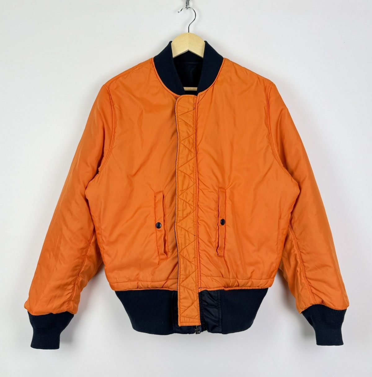 Alpha Industries Alpha industries MA-1 VF NASA Flyer’s Bomber Jacket Blue Top Size US M / EU 48-50 / 2 - 15 Thumbnail