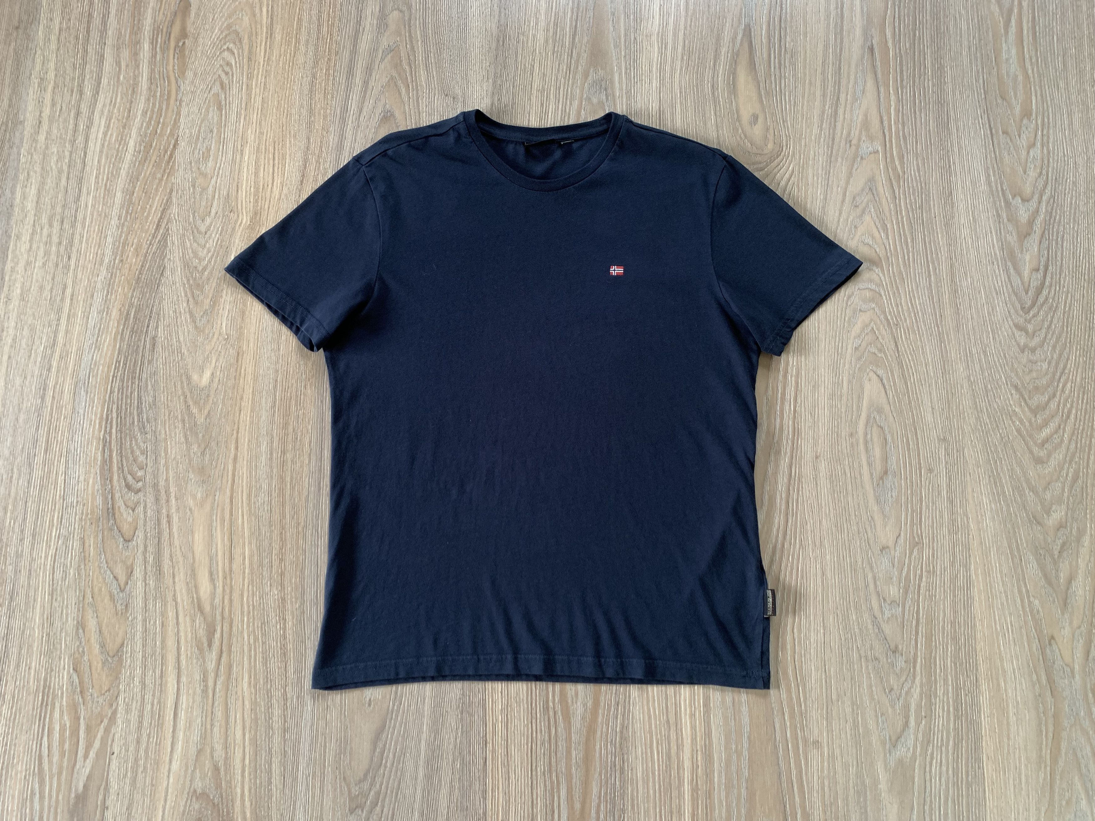 Napapijri Napapijri Cotton Blue Basic T Shirt Size US M / EU 48-50 / 2 - 8 Thumbnail