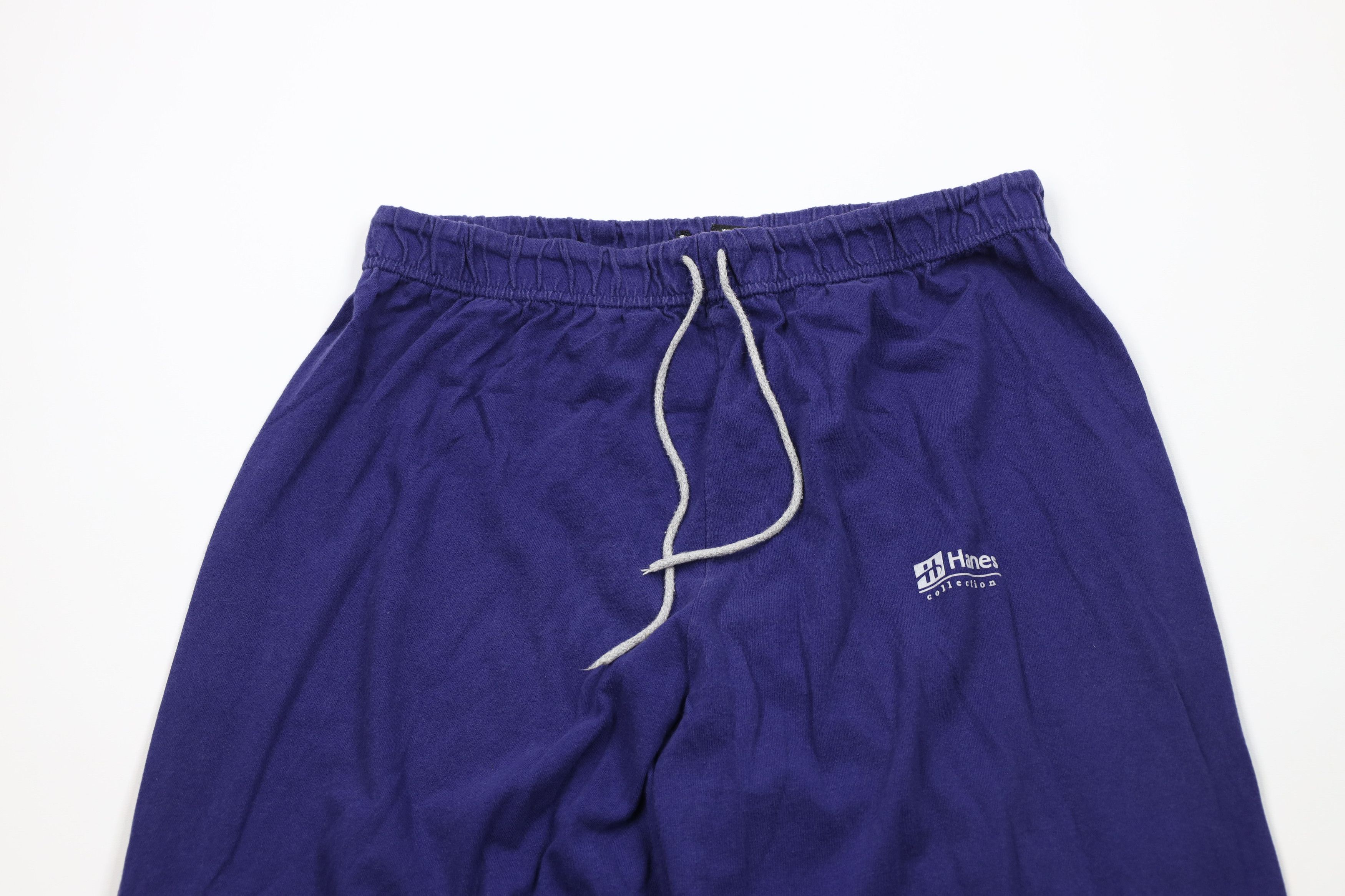 Vintage Vintage 90s Streetwear Lightweight Sweatpants Joggers Blue Size US 36 / EU 52 - 2 Thumbnail