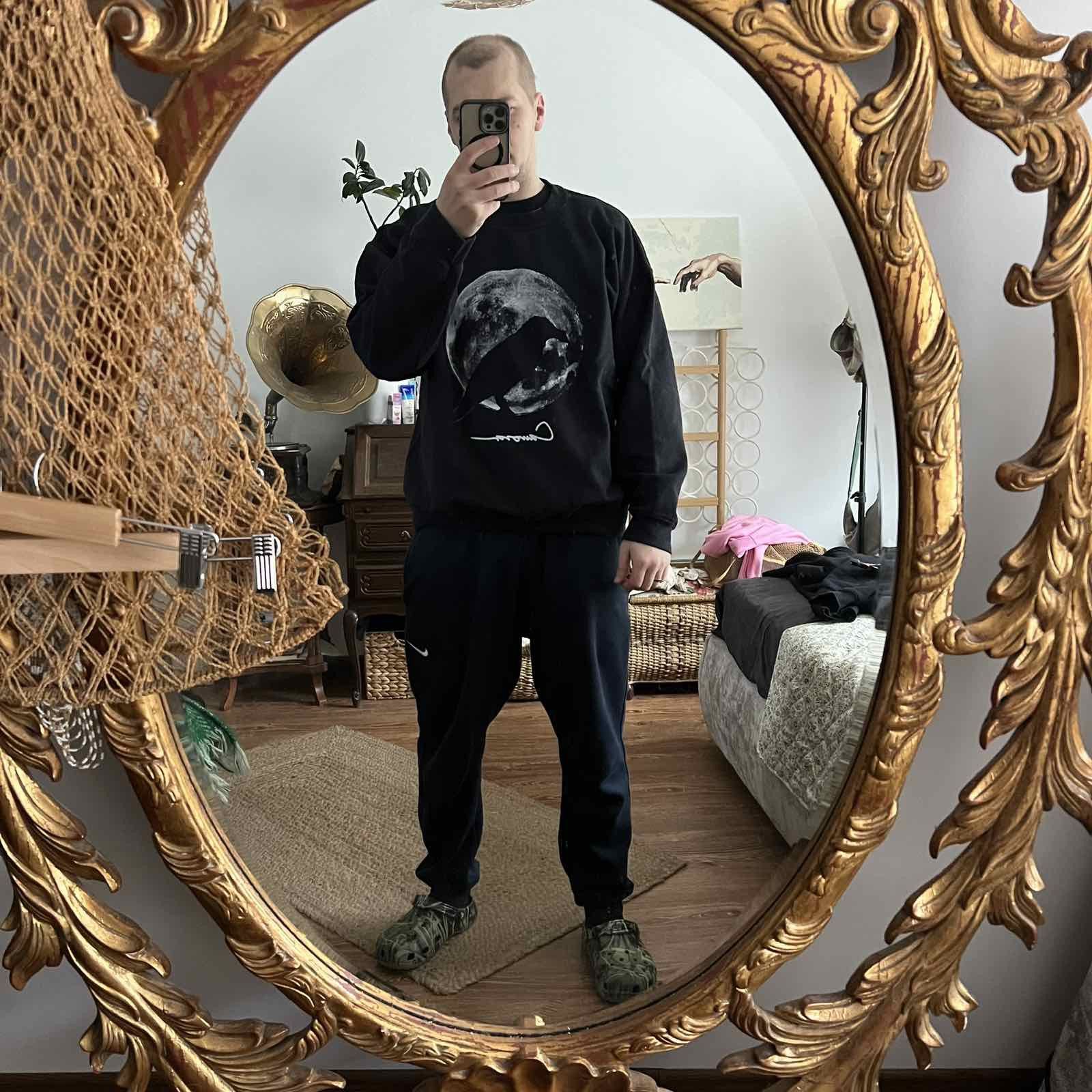 Gildan × Vintage Vintage The Crow Sweatshirt Sz XL 90s Size US XL / EU 56 / 4 - 3 Thumbnail