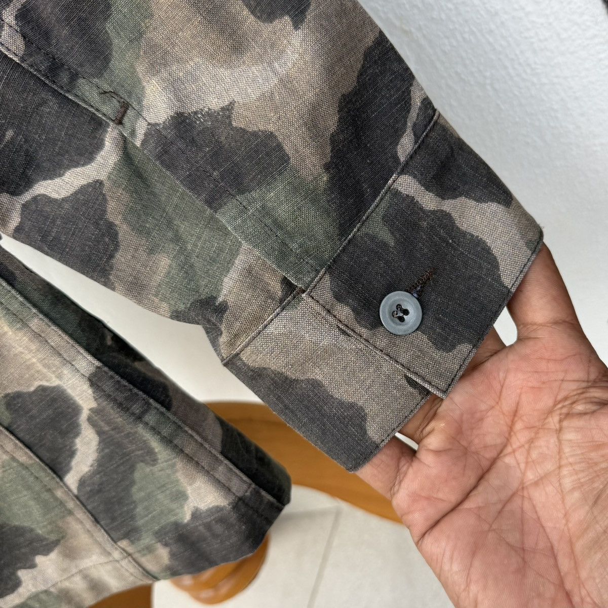 A.P.C. A.P.C. Camouflage Print Utility Jacket Size US S / EU 44-46 / 1 - 10 Thumbnail