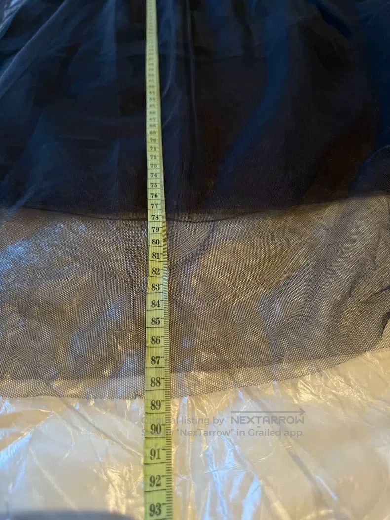 Brunello Cucinelli Brunello Cucinelli Double-layered net skirt with beaded wa Size 27" / US 4 / IT 40 - 5 Thumbnail