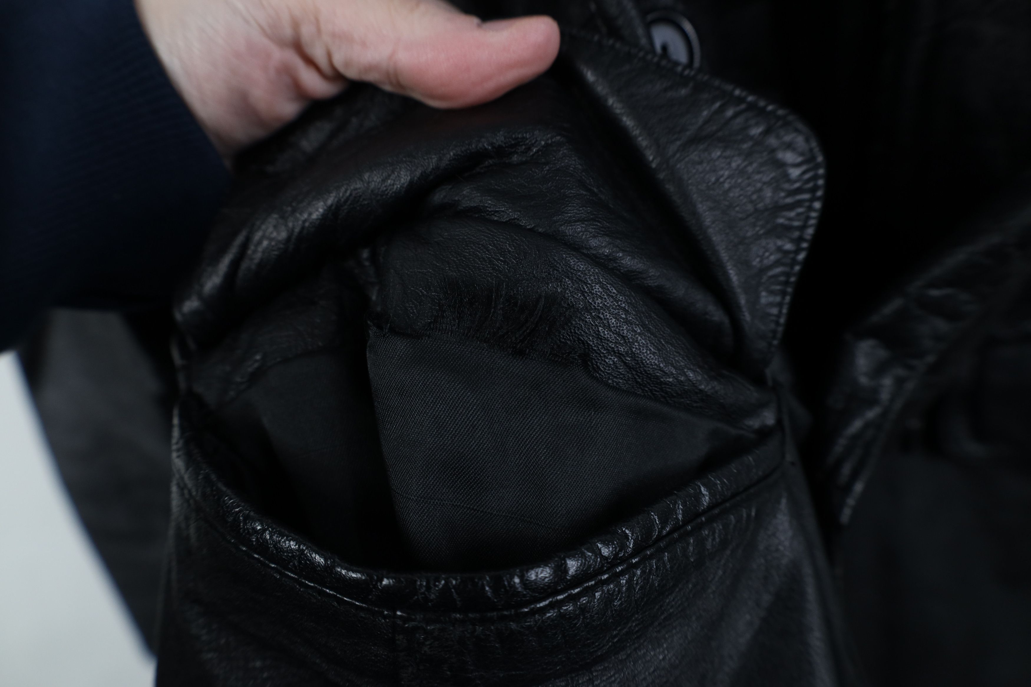 Vintage Vintage 90s Streetwear Breasted Blazer Jacket Coat Black Size US XL / EU 56 / 4 - 6 Thumbnail
