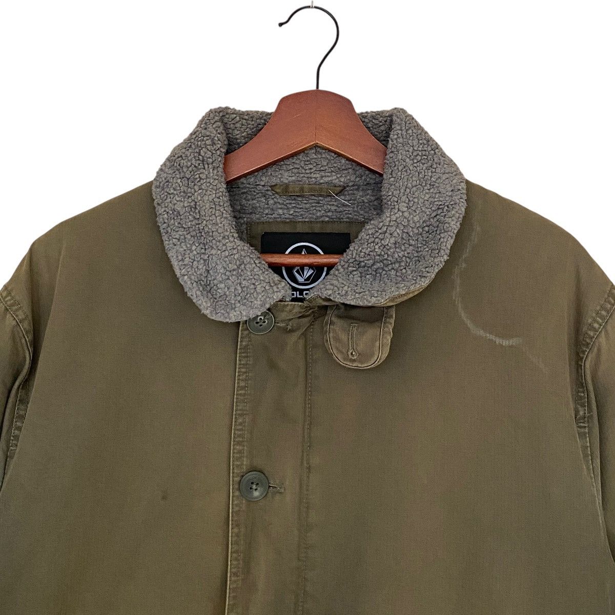 Vintage × Volcom Vintage Brand Volcom Fur Jacket 2000s Size US L / EU 52-54 / 3 - 7 Thumbnail