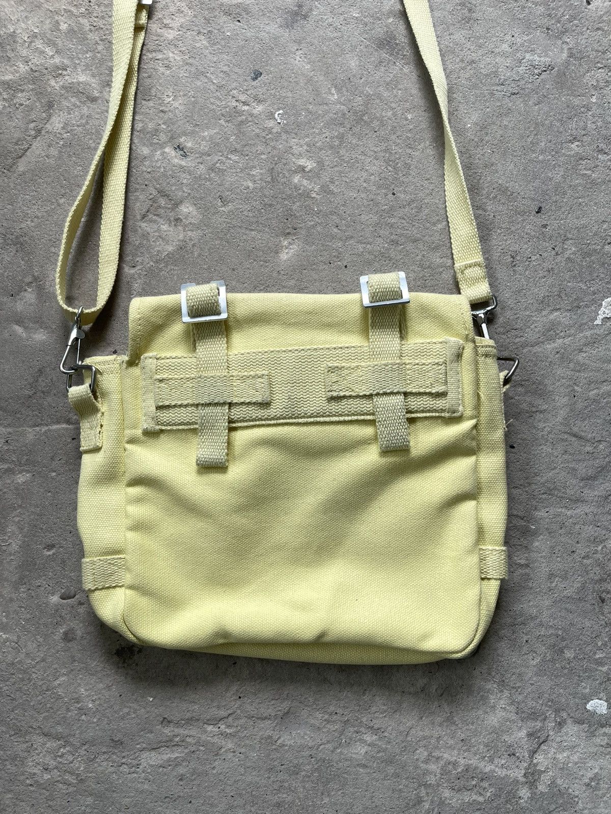 Other Vintage 1940s WW2 Era Military Canvas US Army Messenger Bag Size ONE SIZE - 10 Thumbnail