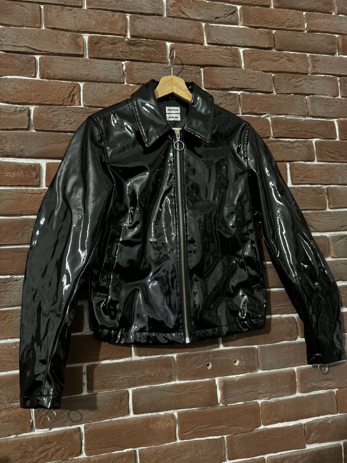 Eytys Ultra Rare Eytys Patent Vinyl Avant Garde Designer Jacket Size US XS / EU 42 / 0 - 3 Thumbnail