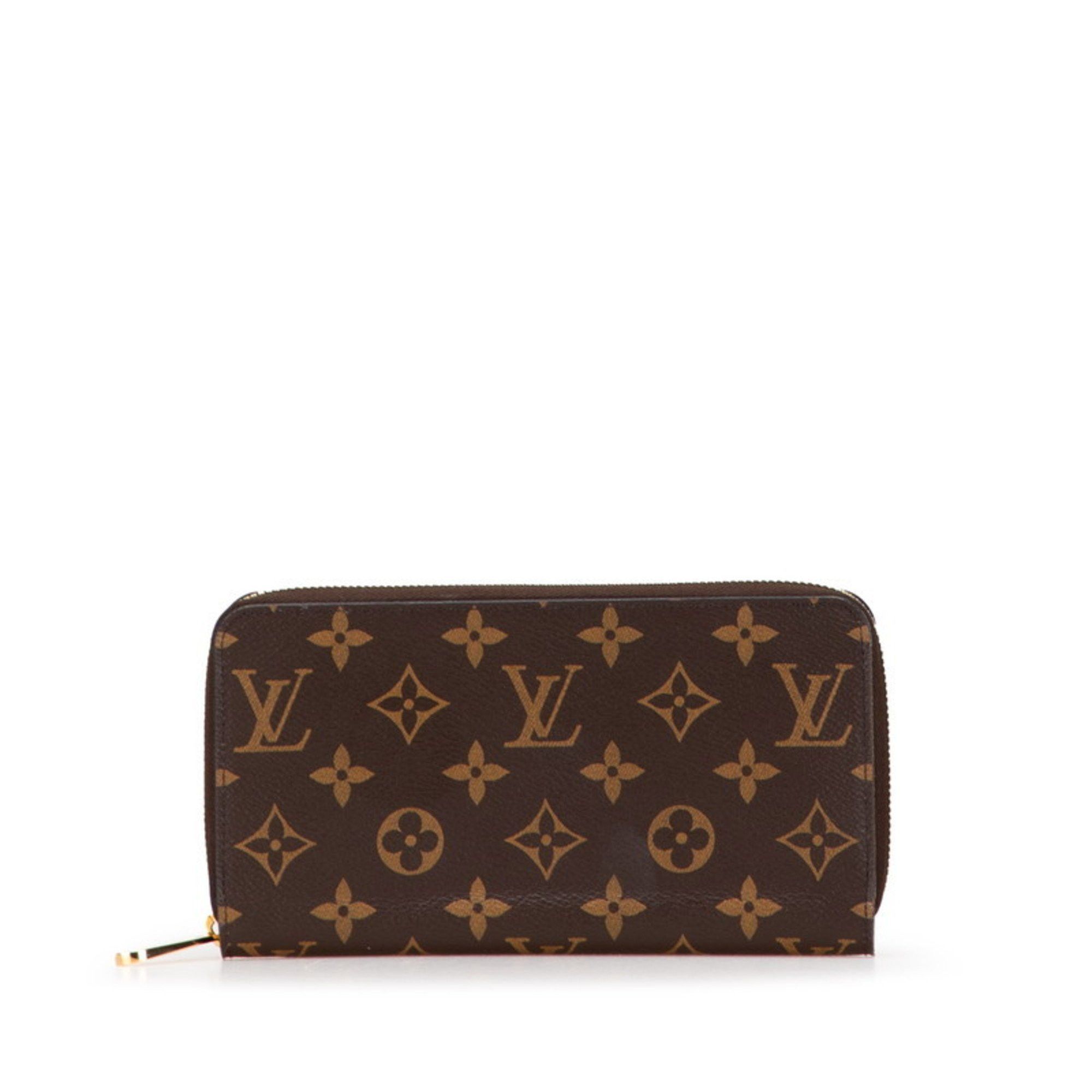 Louis Vuitton Louis Vuitton Monogram Zippy Wallet, Round Zipper Long Wallet M42616, Brown, Women's, LOUIS VUITTON Size ONE SIZE - 1 Thumbnail