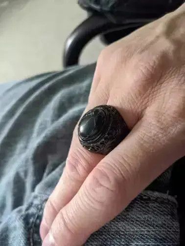 VIBE Stones Ring in Stainless Steel Jewelry Size ONE SIZE - 4 Thumbnail