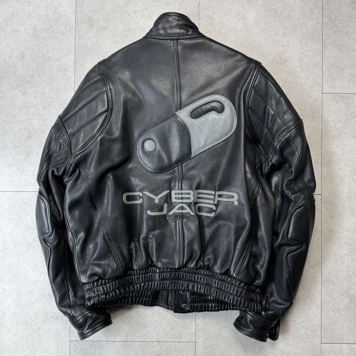 Japanese Brand × Kadoya × Vintage 1988 Kadoya x Akira Leather Pill Cyber Jac Jacket Size US L / EU 52-54 / 3 - 2 Thumbnail