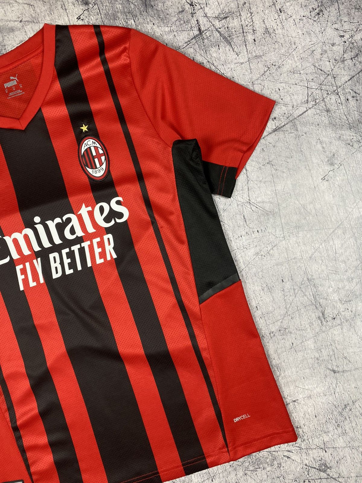 Puma Puma AC Milan 2019 Soccer Jersey Tee t Shirt Size US M / EU 48-50 / 2 - 4 Thumbnail